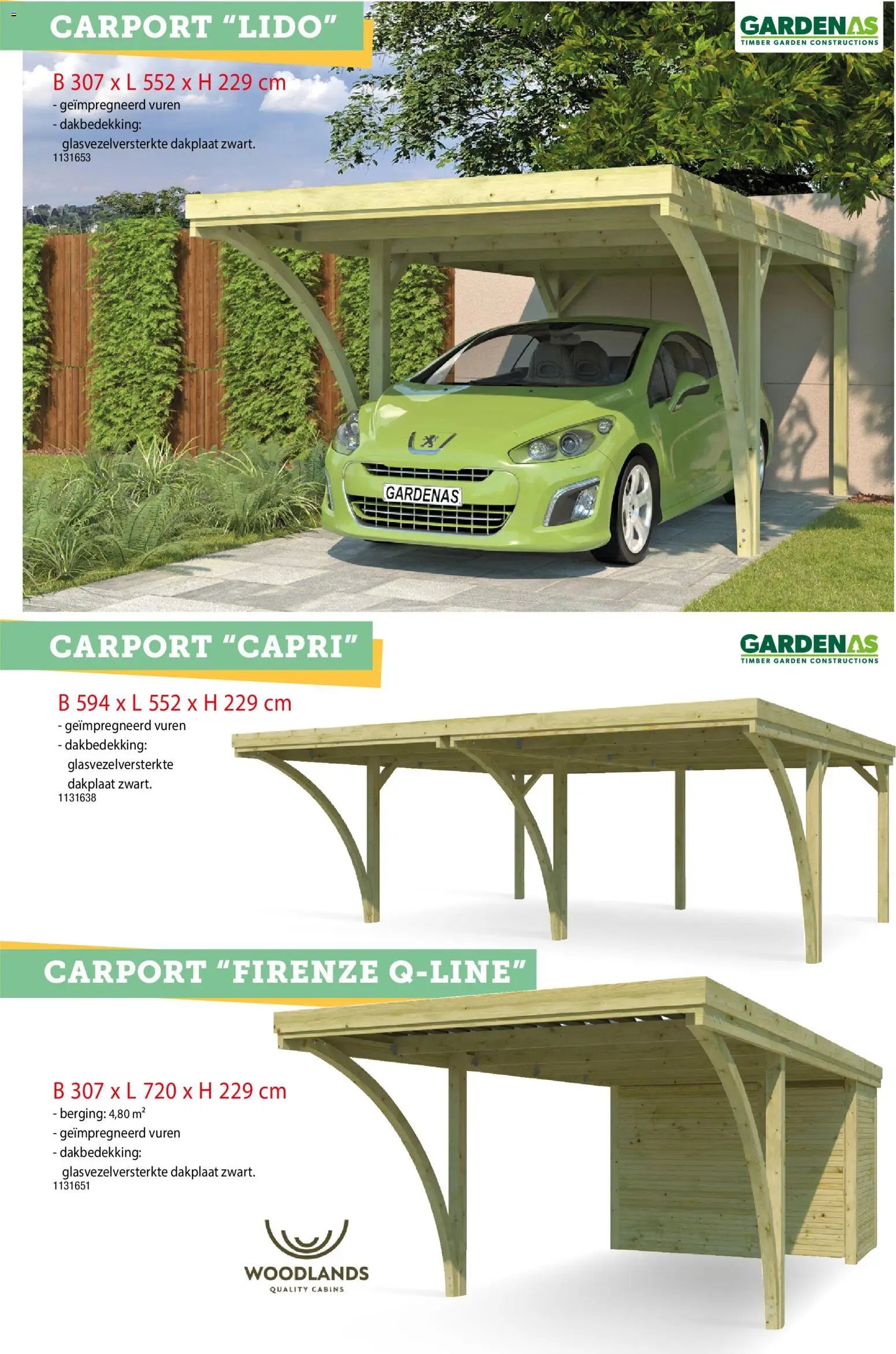 Hubo - Tuinhuis catalogus