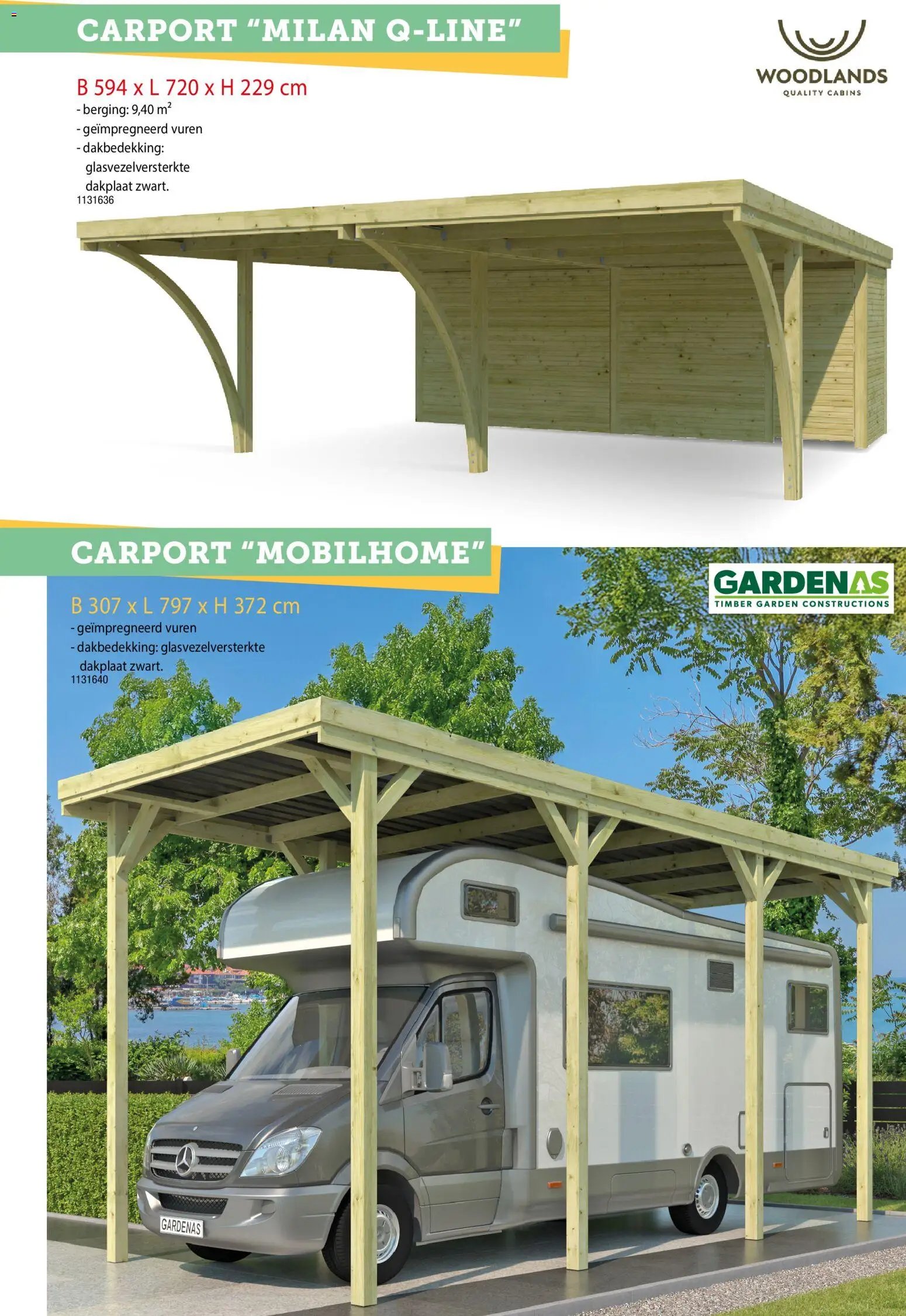 Hubo - Tuinhuis catalogus