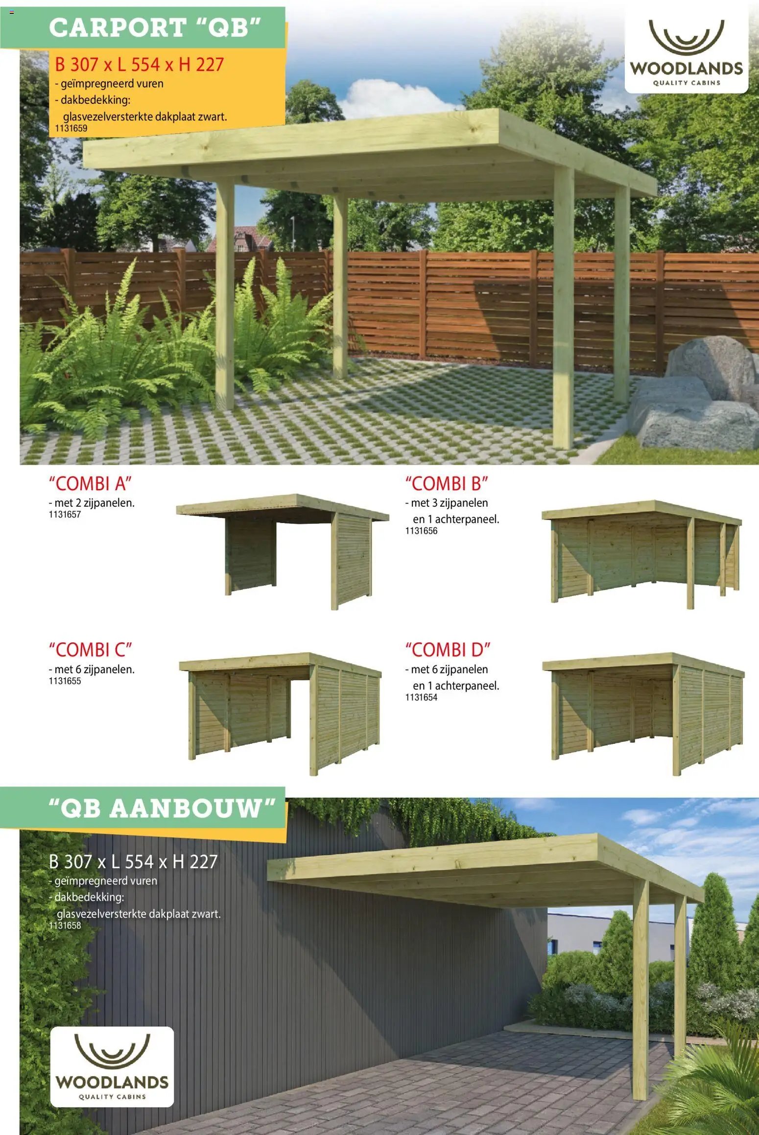 Hubo - Tuinhuis catalogus