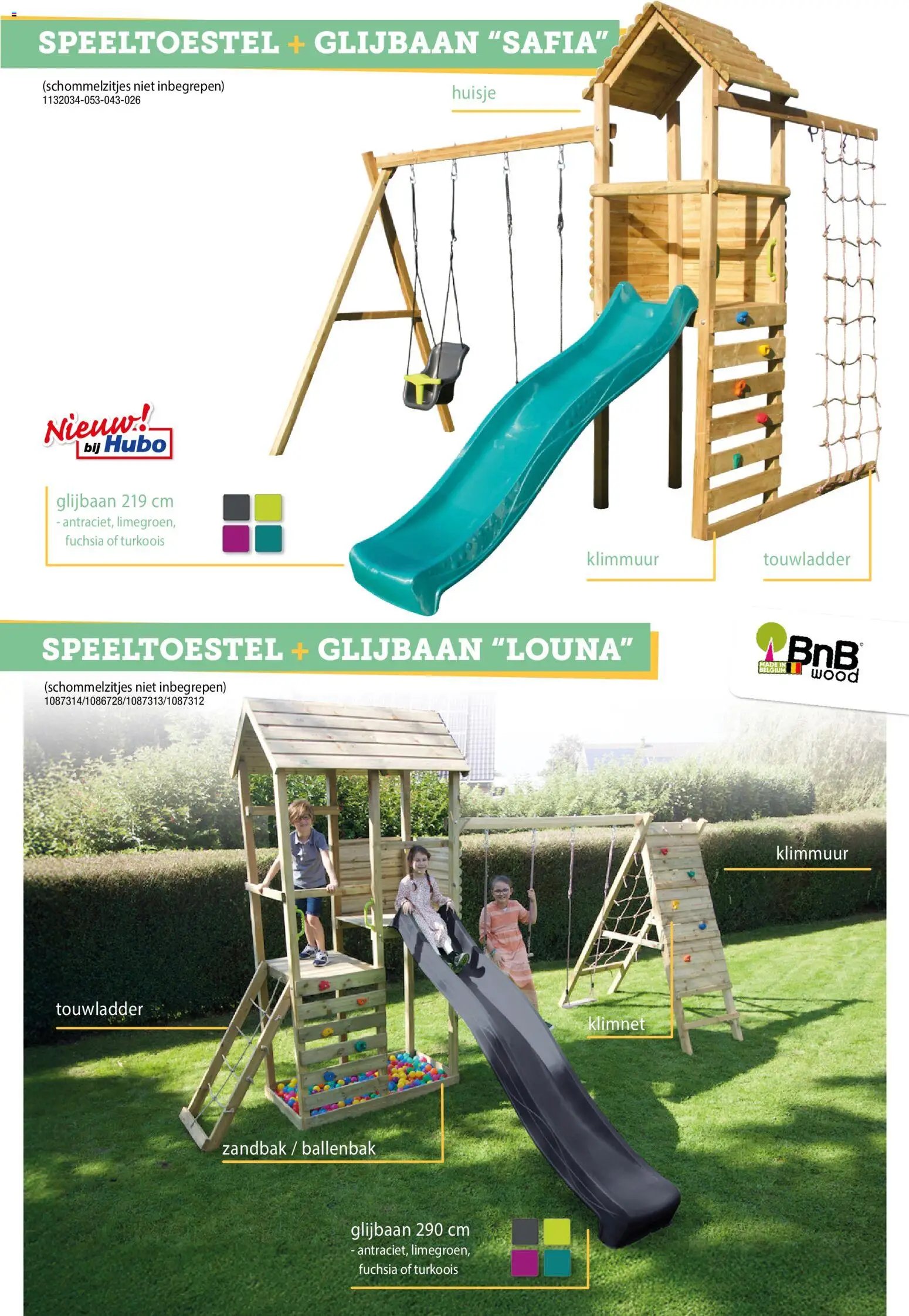 Hubo - Tuinhuis catalogus
