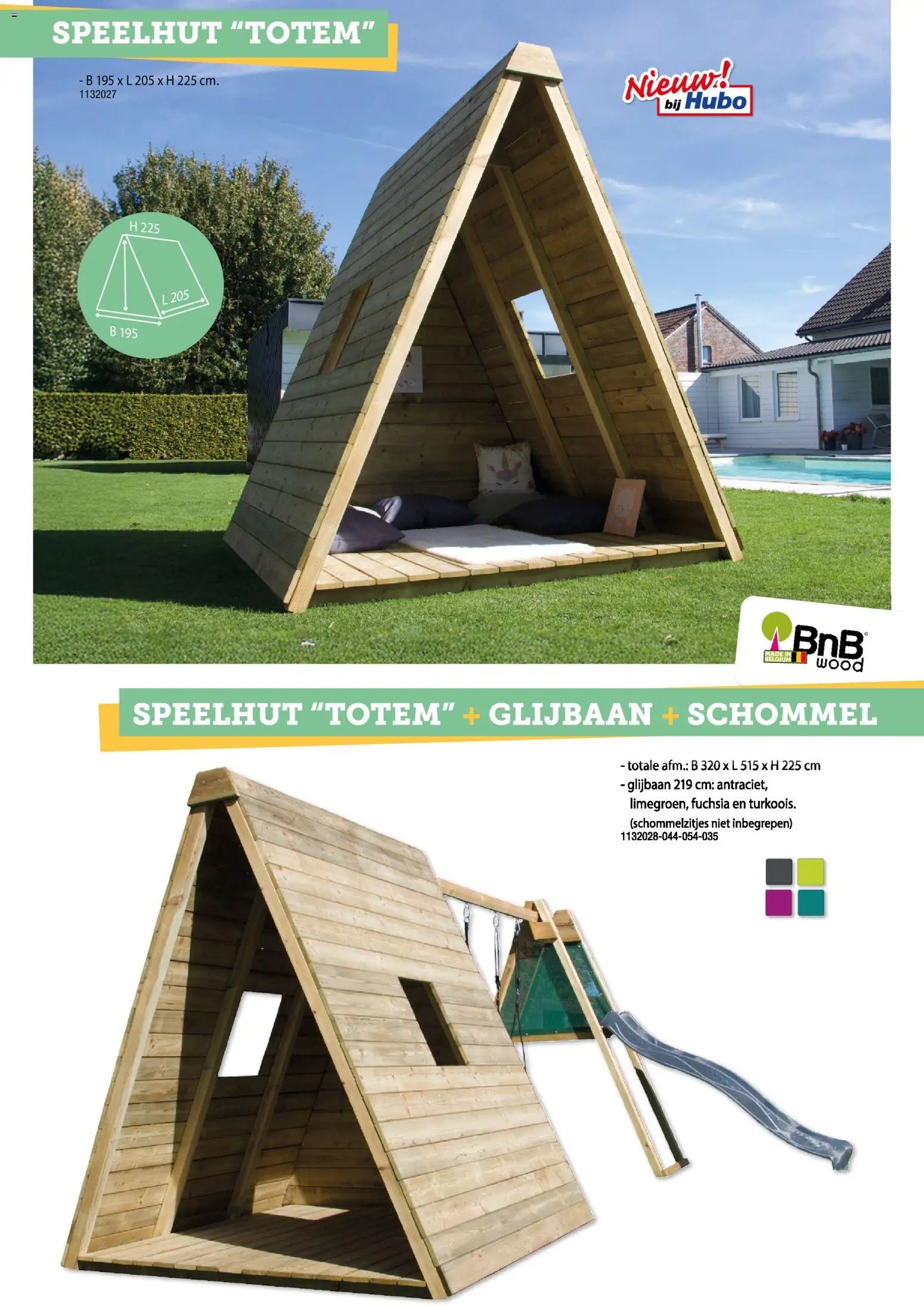 Hubo - Tuinhuis catalogus