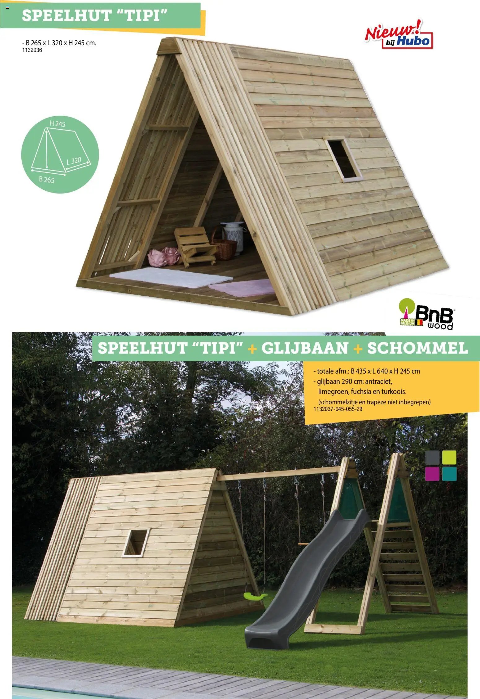 Hubo - Tuinhuis catalogus