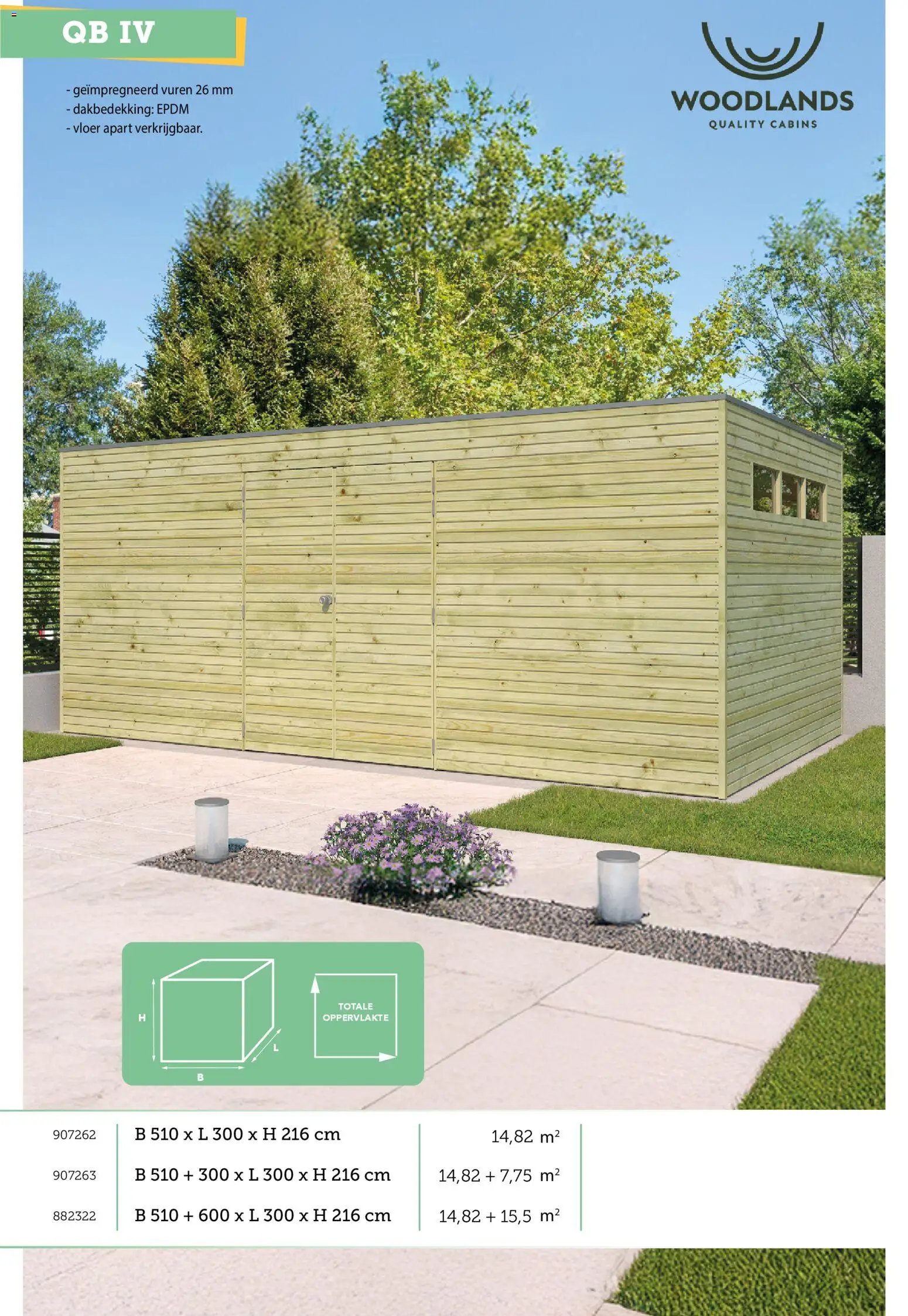 Hubo - Tuinhuis catalogus