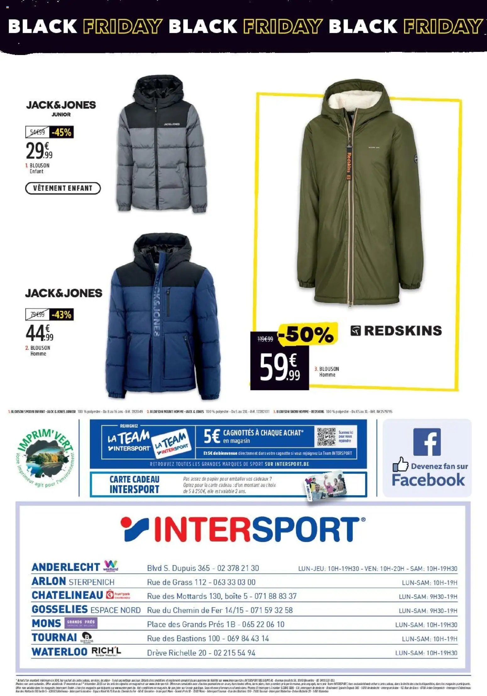 Intersport - Black Friday
