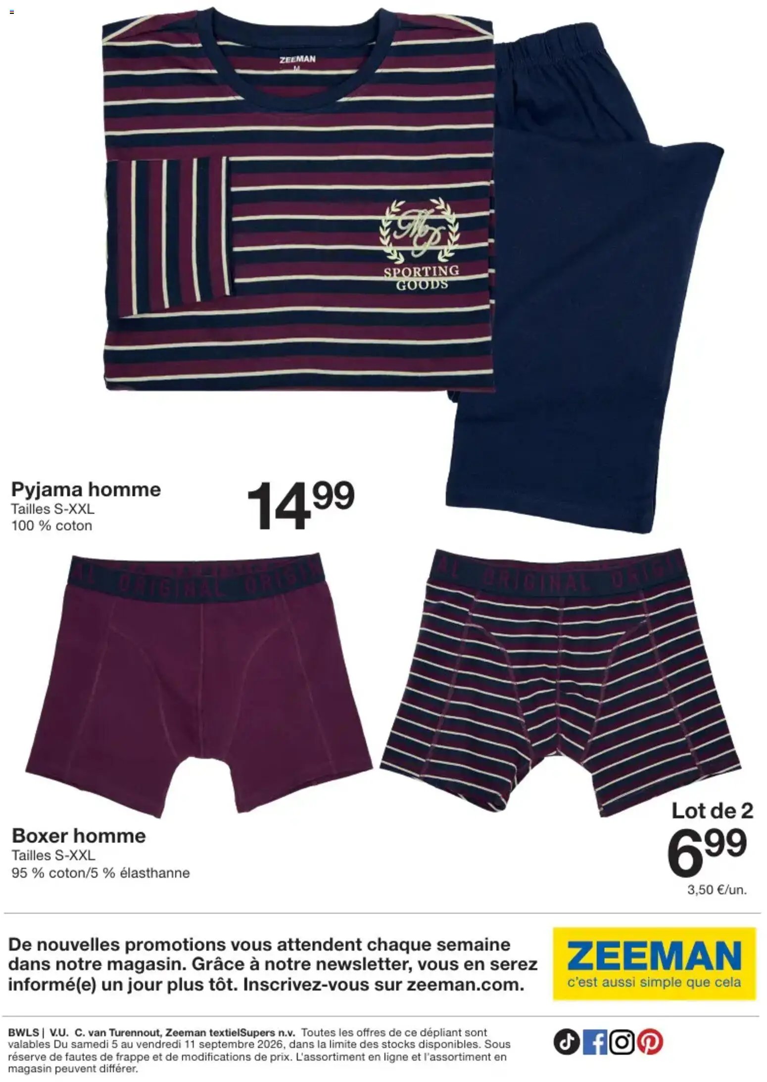 Zeeman publicité