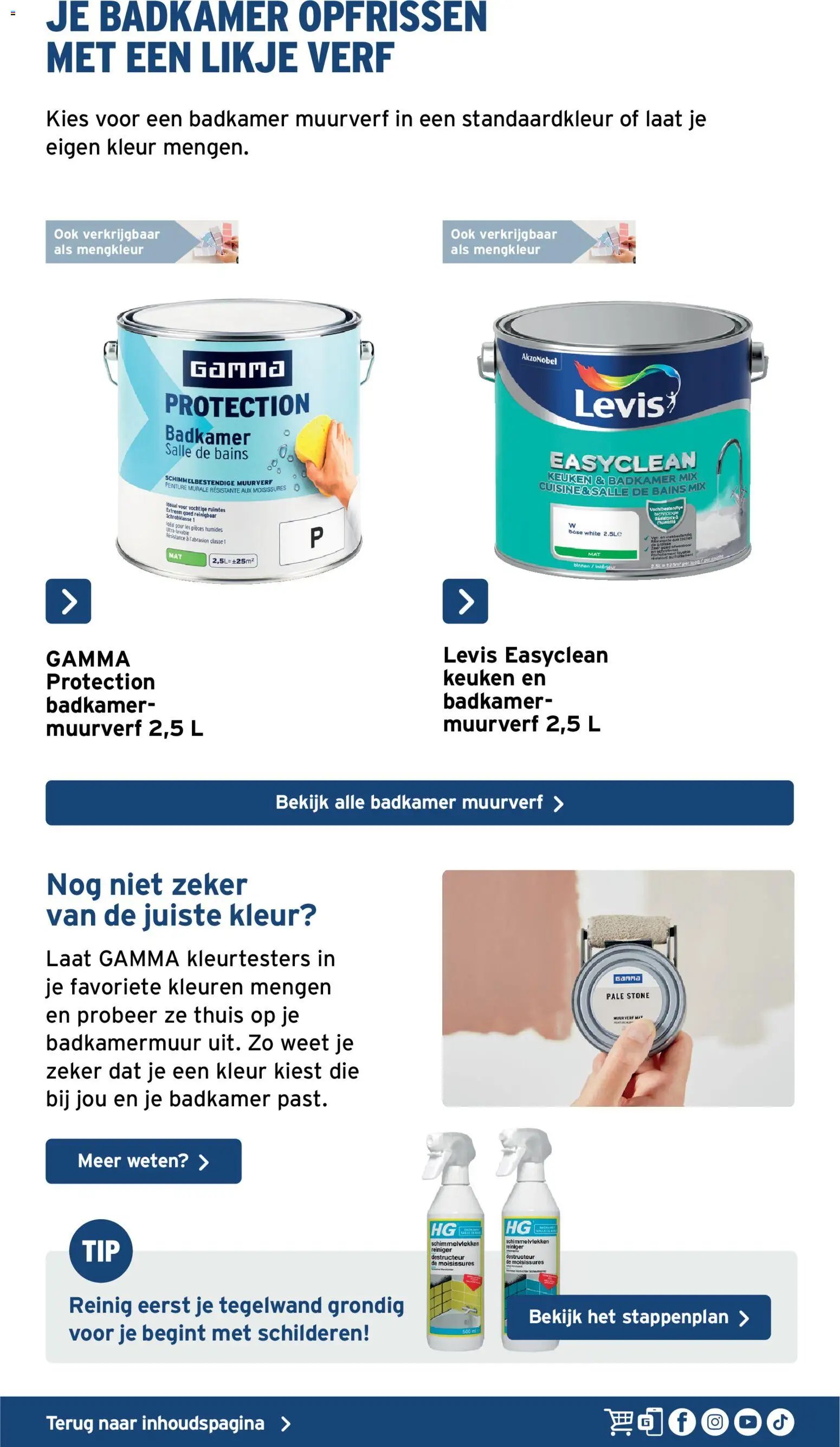 GAMMA - sanitairspecial