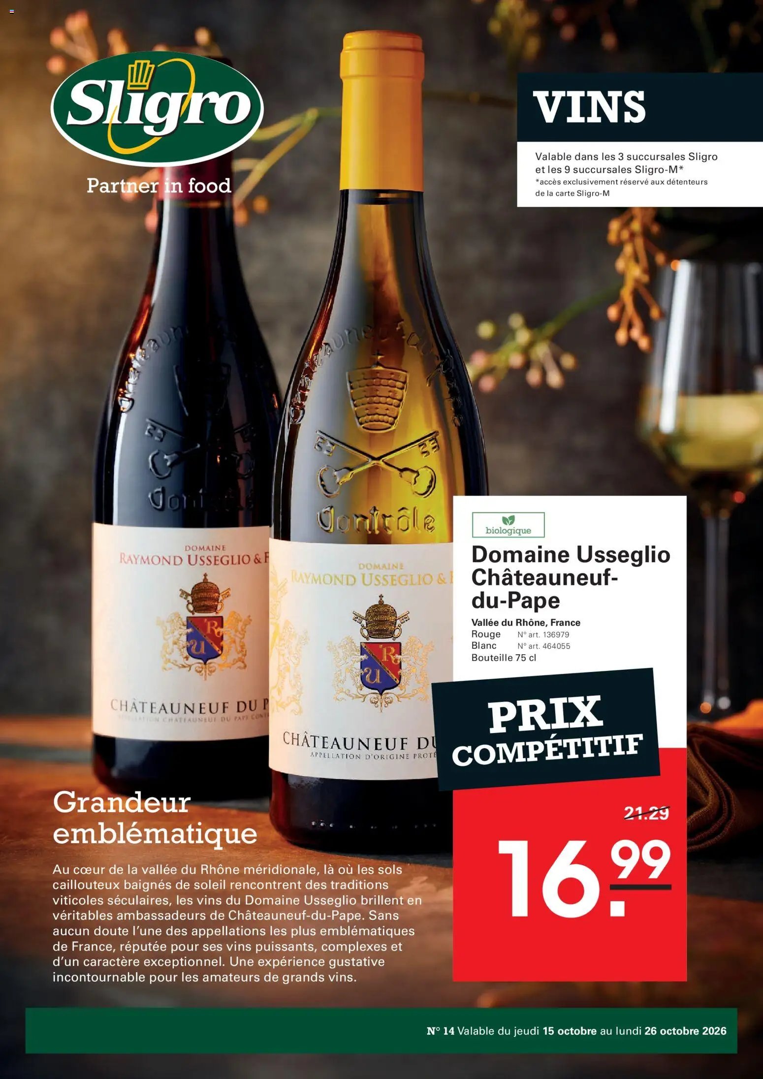 Sligro Vins