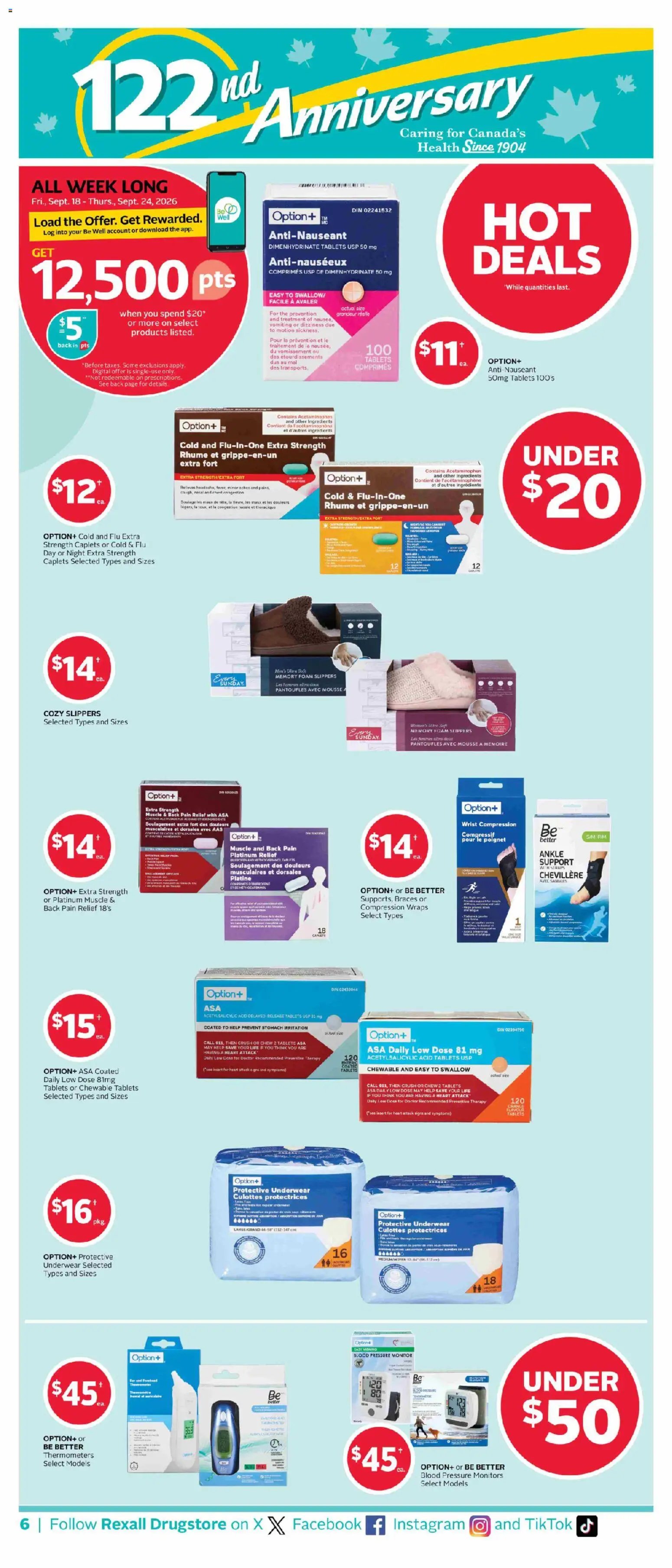 Rexall weekly flyer / circulaire