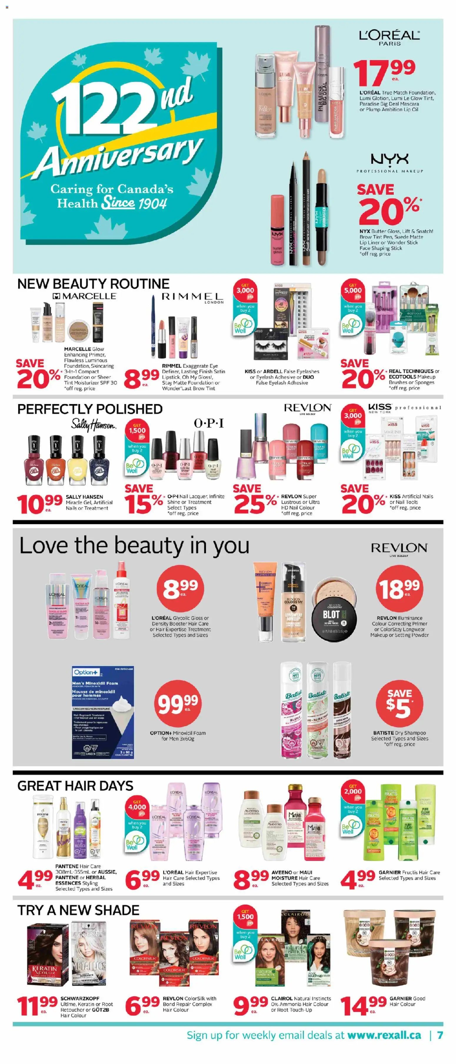 Rexall weekly flyer / circulaire