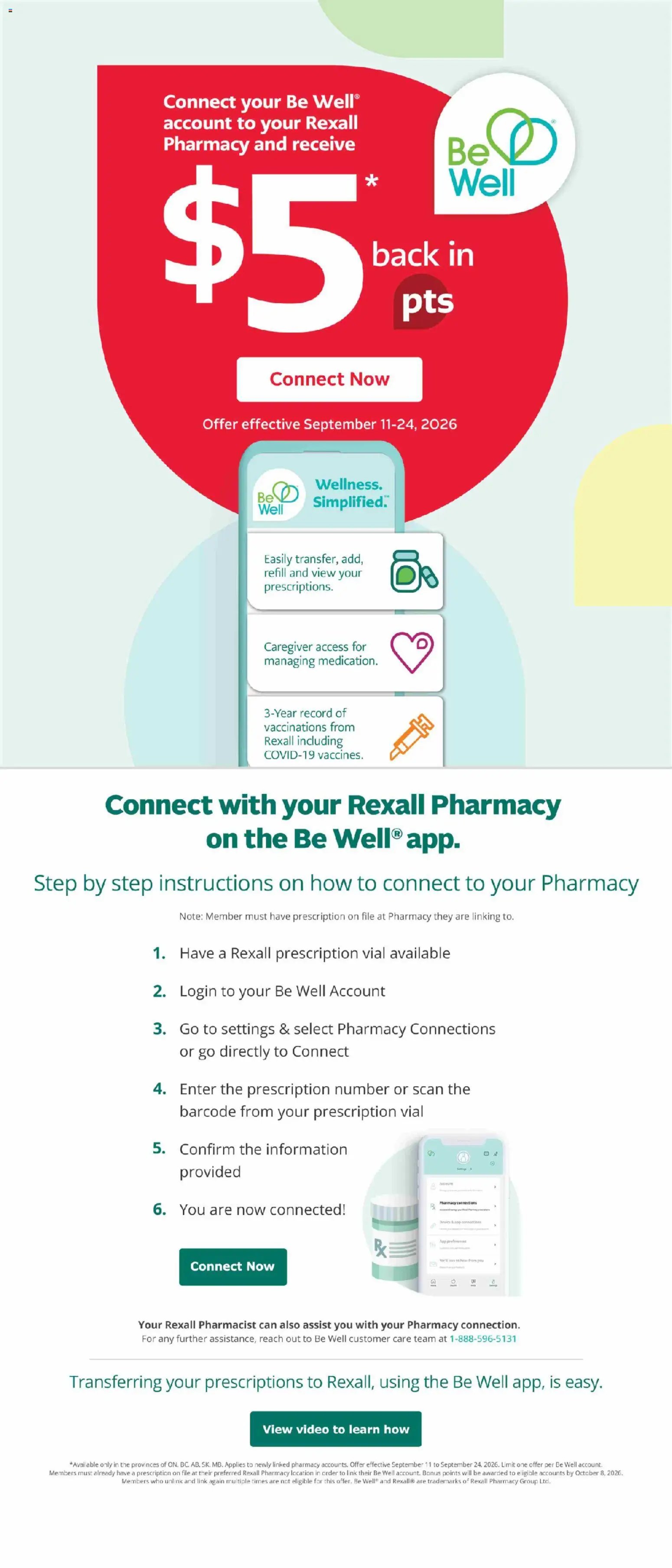 Rexall weekly flyer / circulaire
