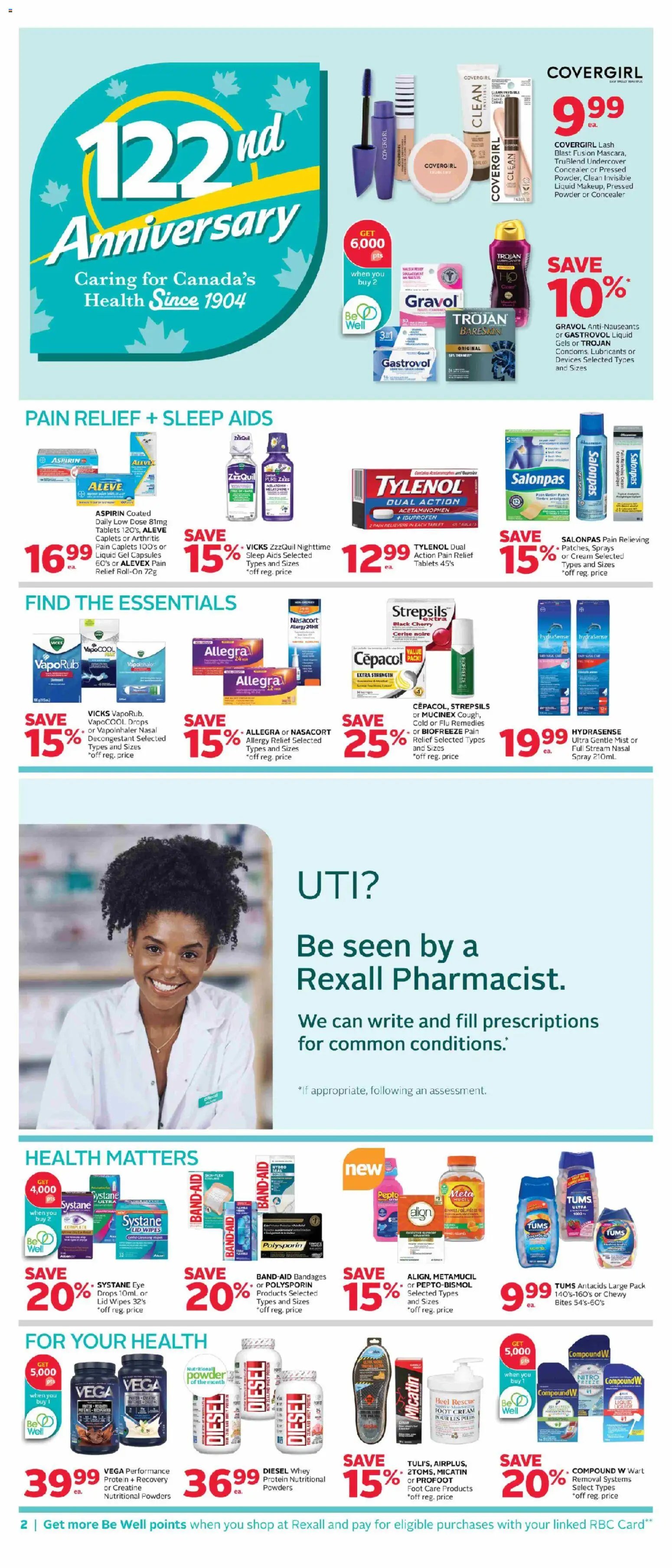Rexall weekly flyer / circulaire