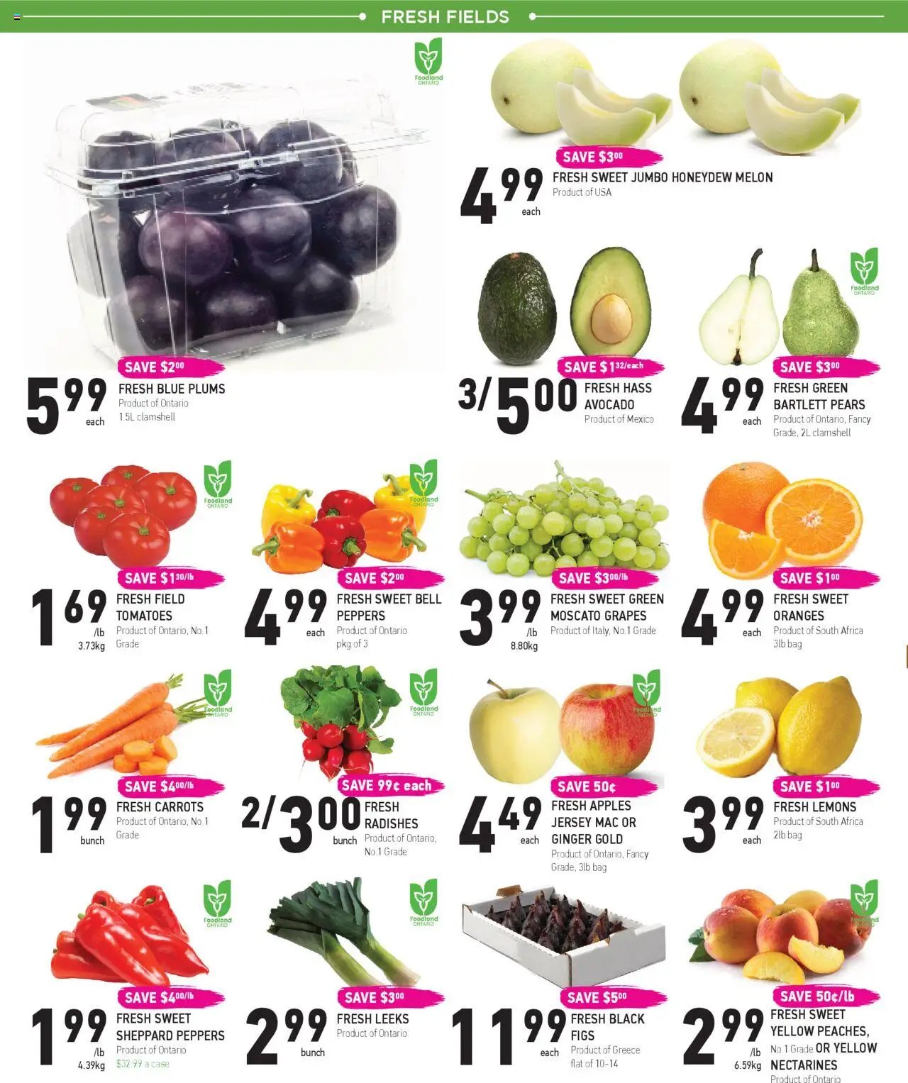 Coppas Fresh Market weekly flyer / circulaire
