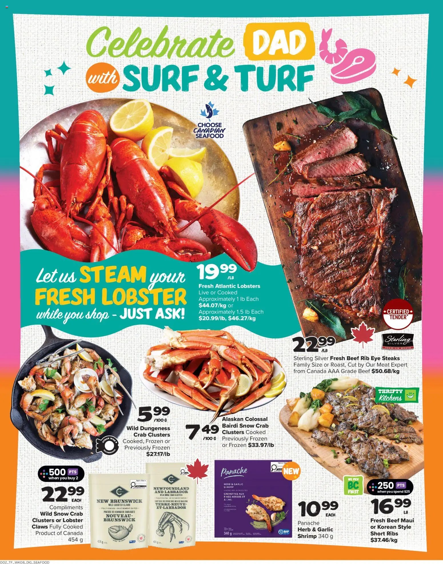 Thrifty Foods weekly flyer / circulaire