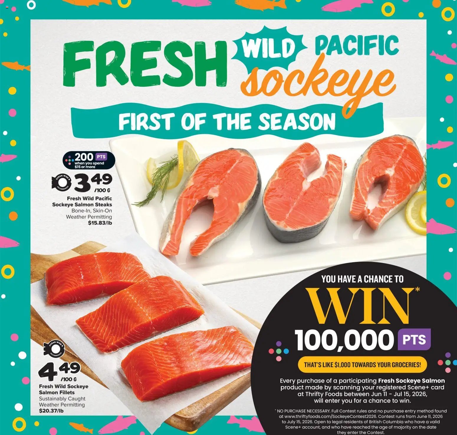 Thrifty Foods weekly flyer / circulaire