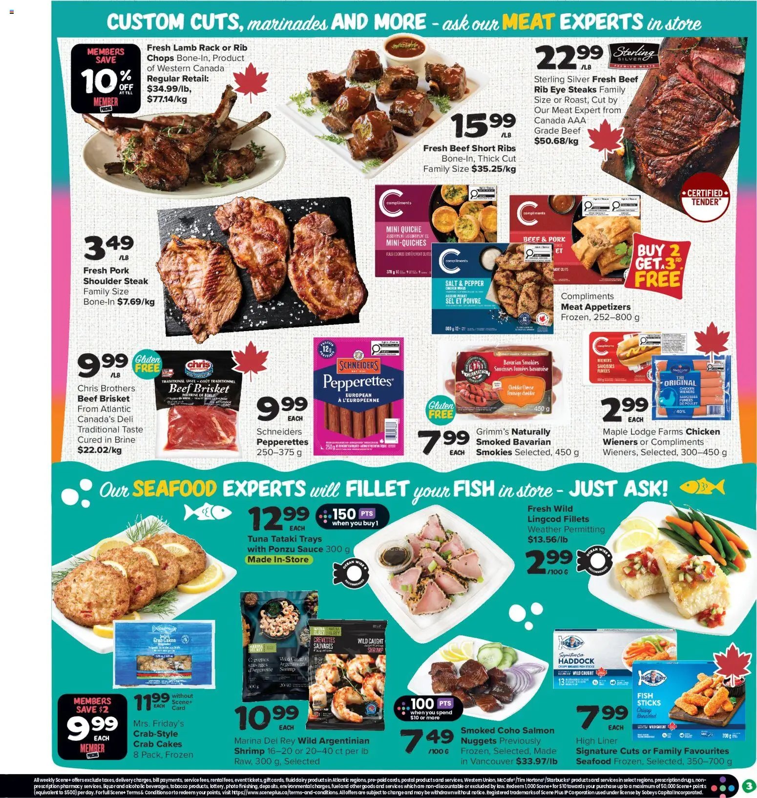 Thrifty Foods weekly flyer / circulaire