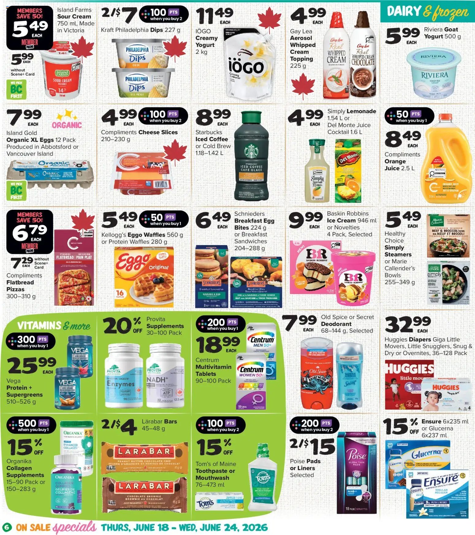 Thrifty Foods weekly flyer / circulaire
