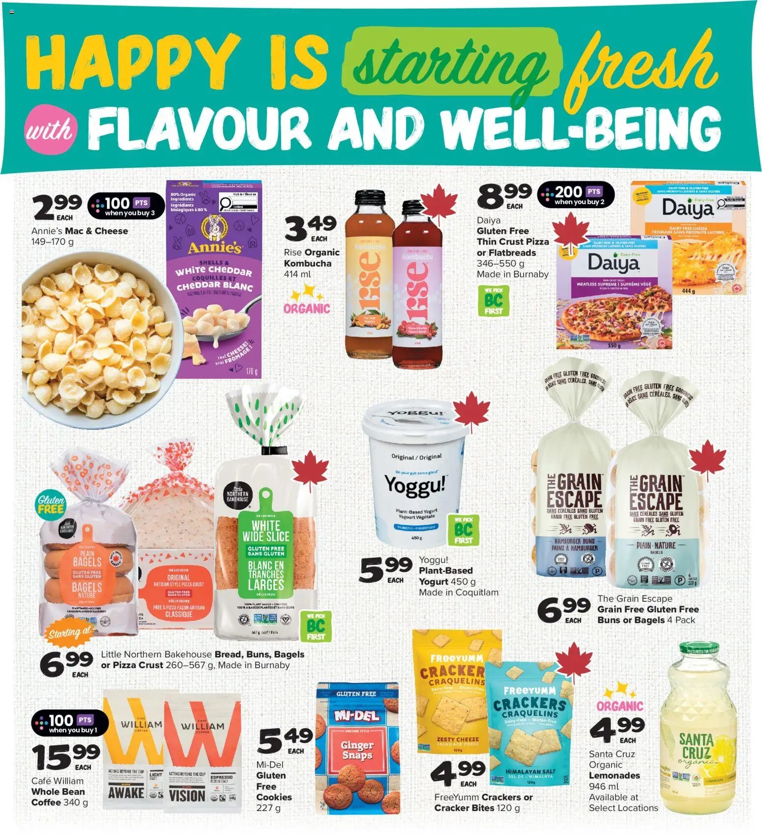 Thrifty Foods weekly flyer / circulaire