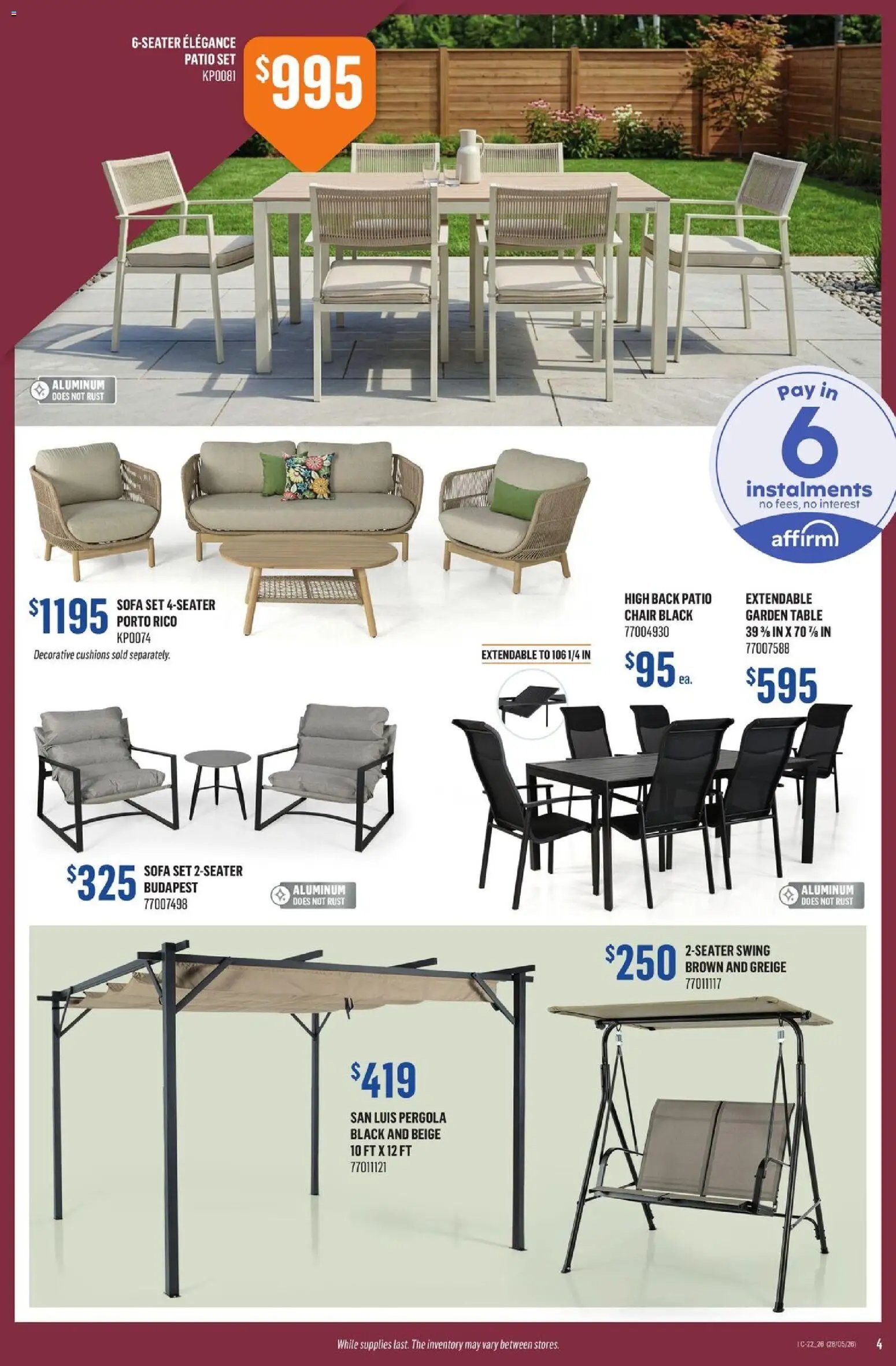 Canac weekly flyer