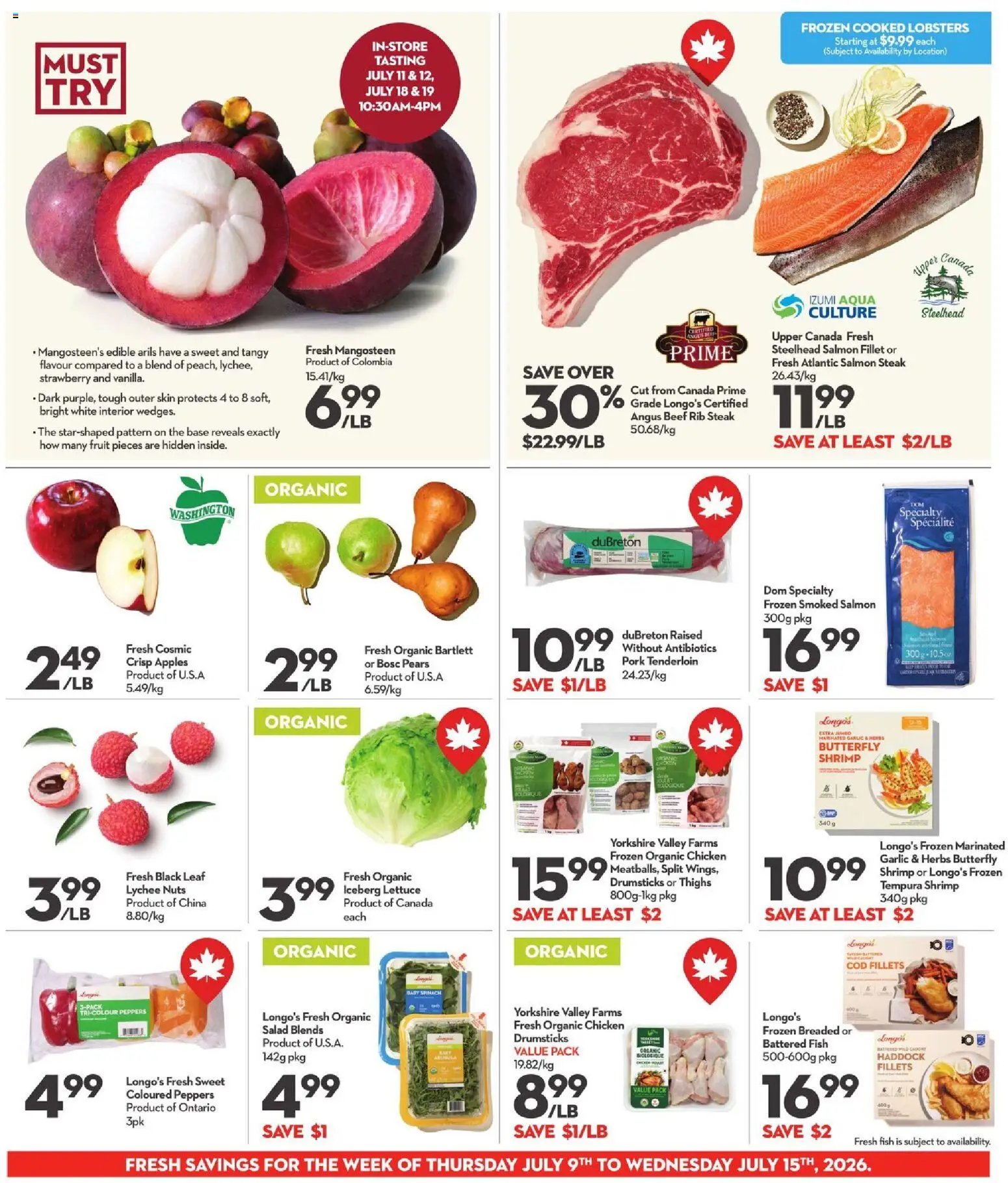 Longo's weekly flyer / circulaire