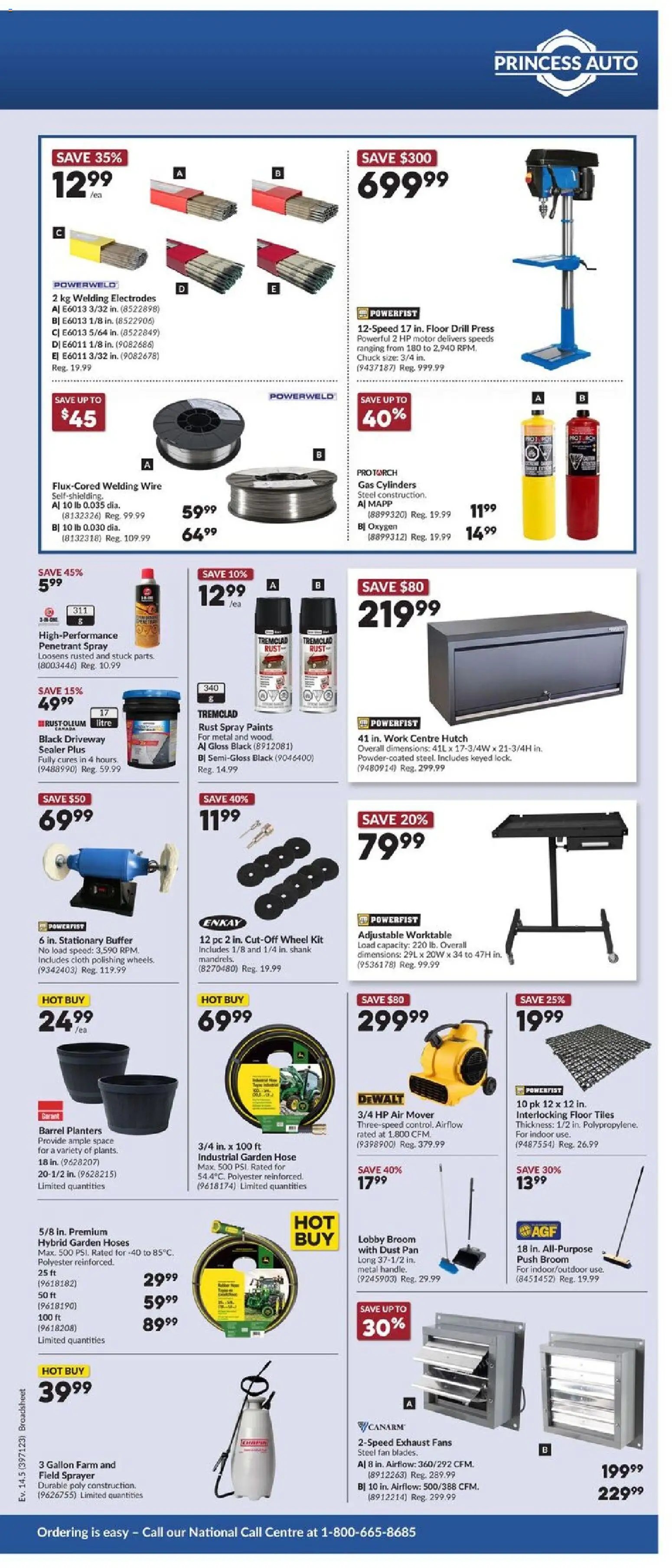 Princess Auto flyer - 2 Week Sale!