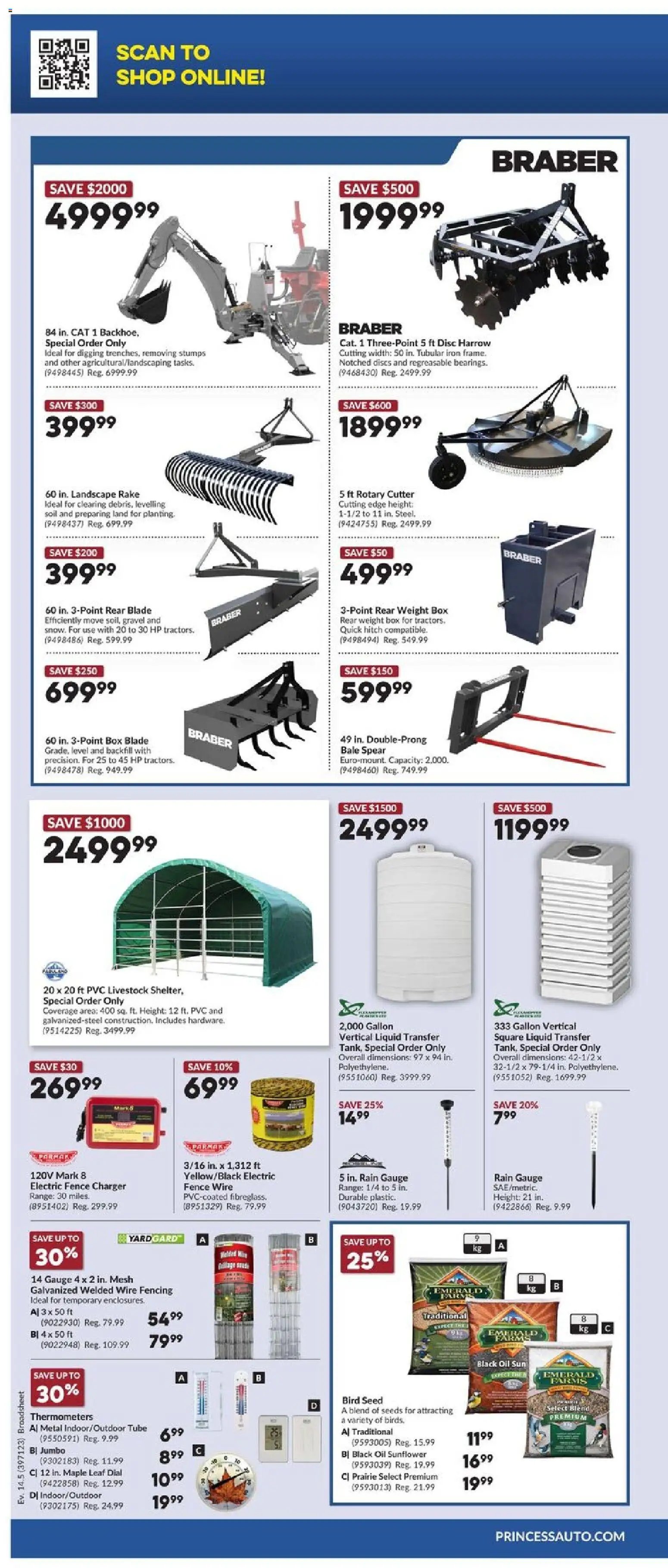 Princess Auto flyer - 2 Week Sale!