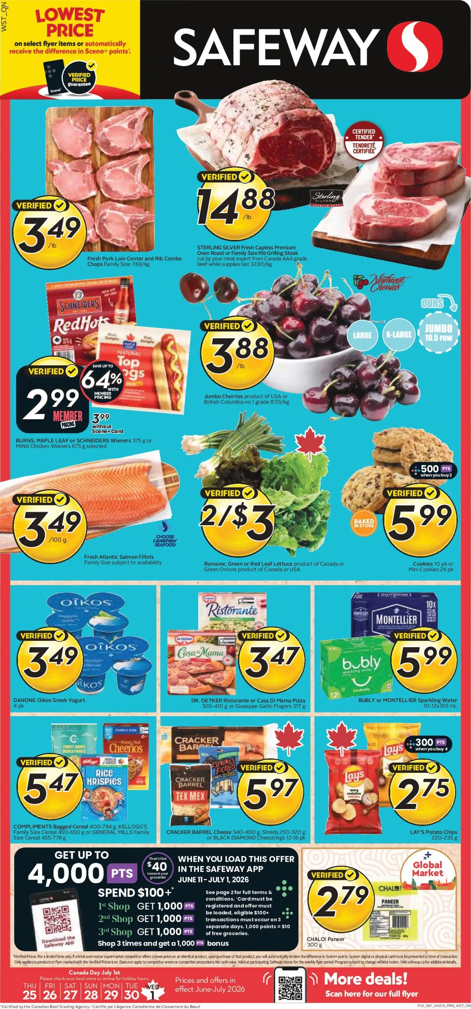 Safeway weekly flyer / circulaire