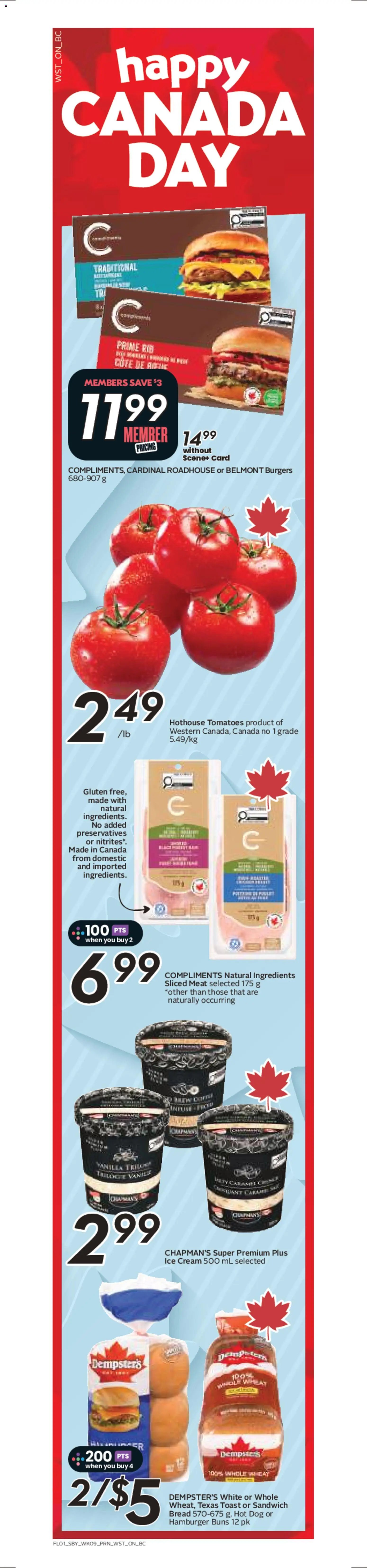 Safeway weekly flyer / circulaire