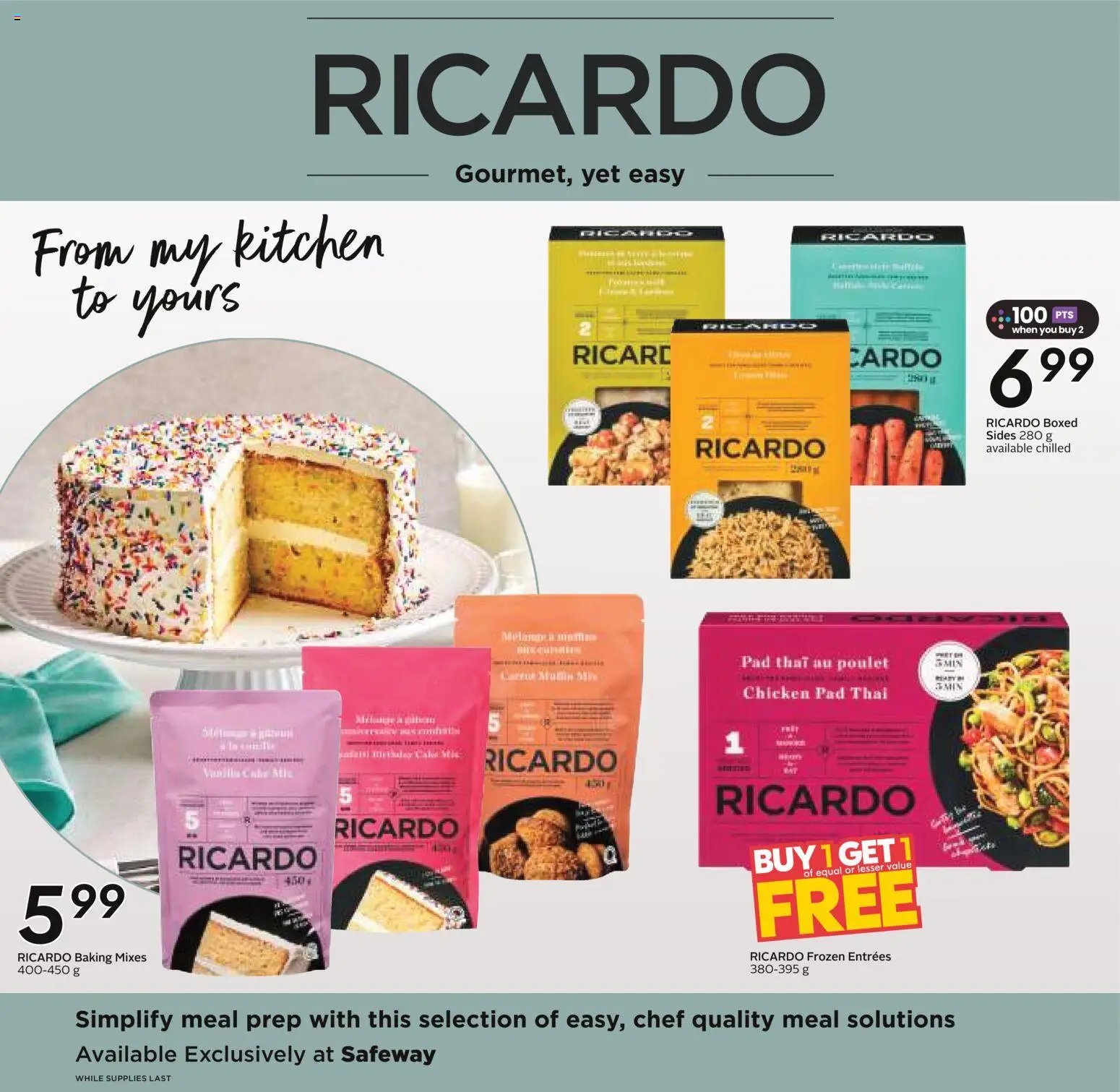 Safeway weekly flyer / circulaire