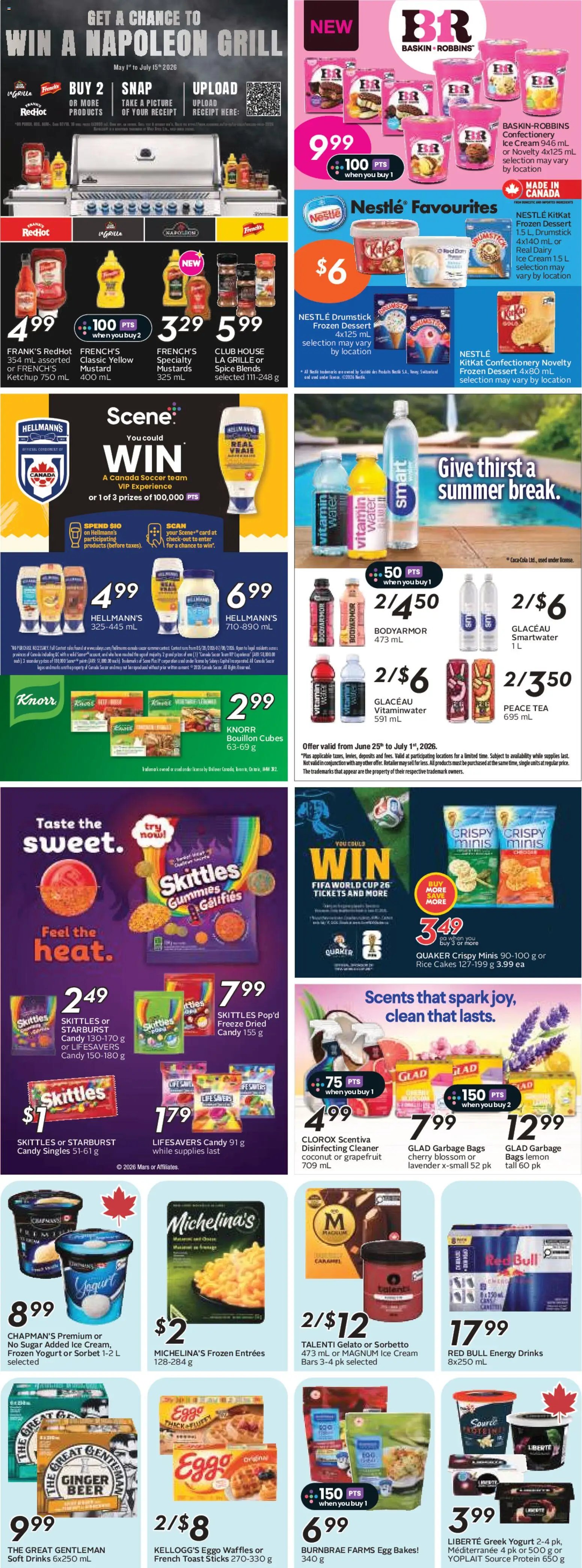 Safeway weekly flyer / circulaire