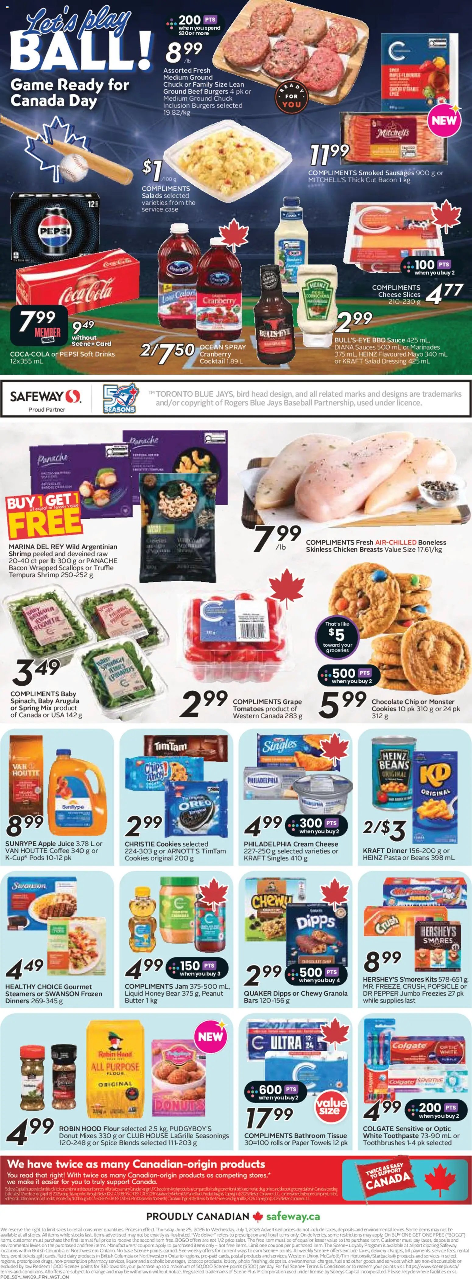 Safeway weekly flyer / circulaire