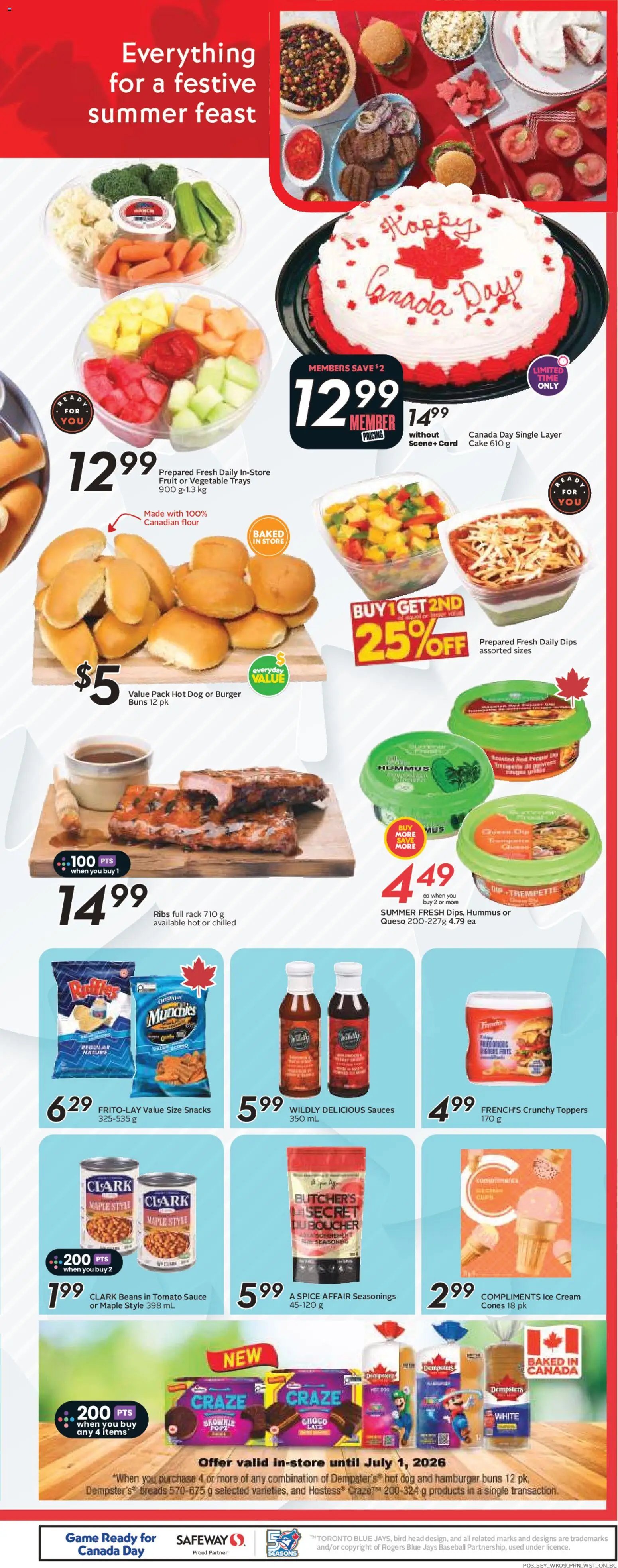 Safeway weekly flyer / circulaire