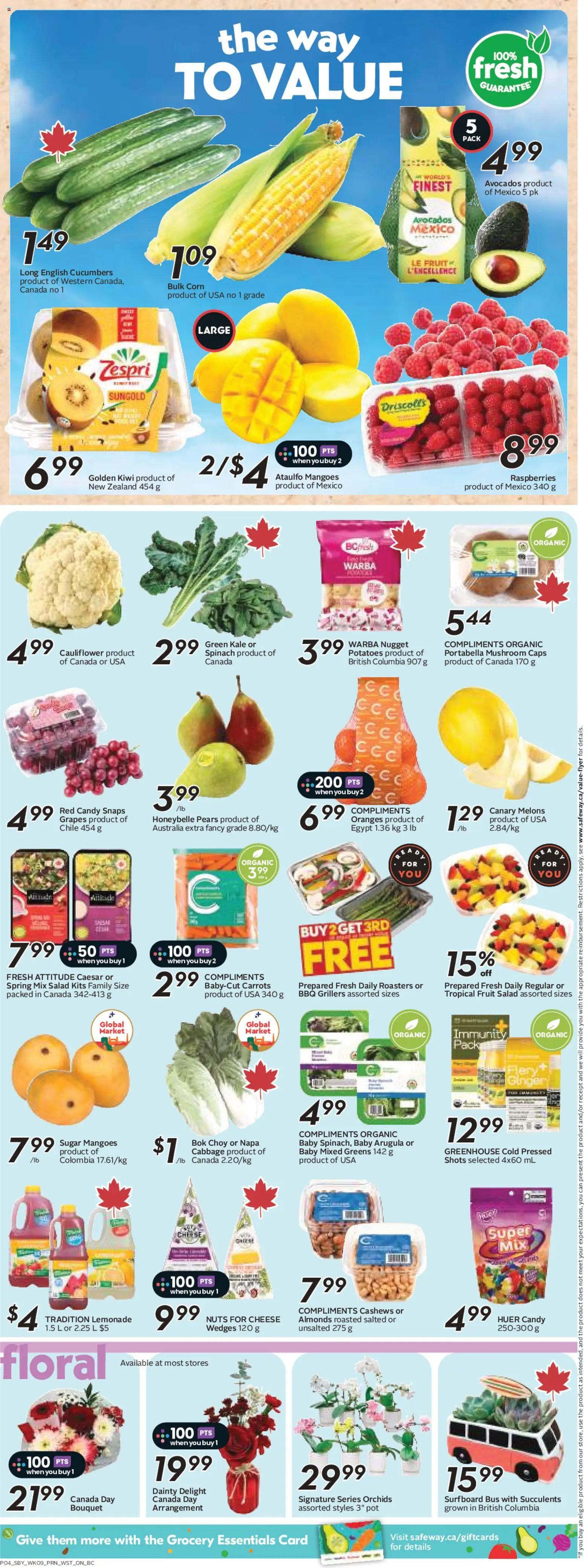 Safeway weekly flyer / circulaire