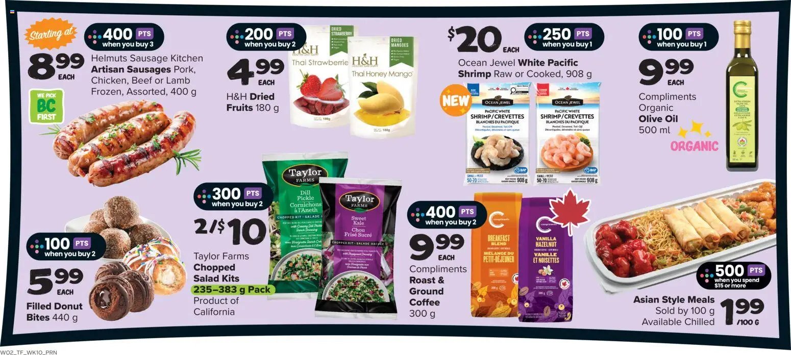 Thrifty Foods weekly flyer / circulaire