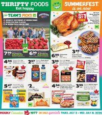Thrifty Foods weekly flyer / circulaire