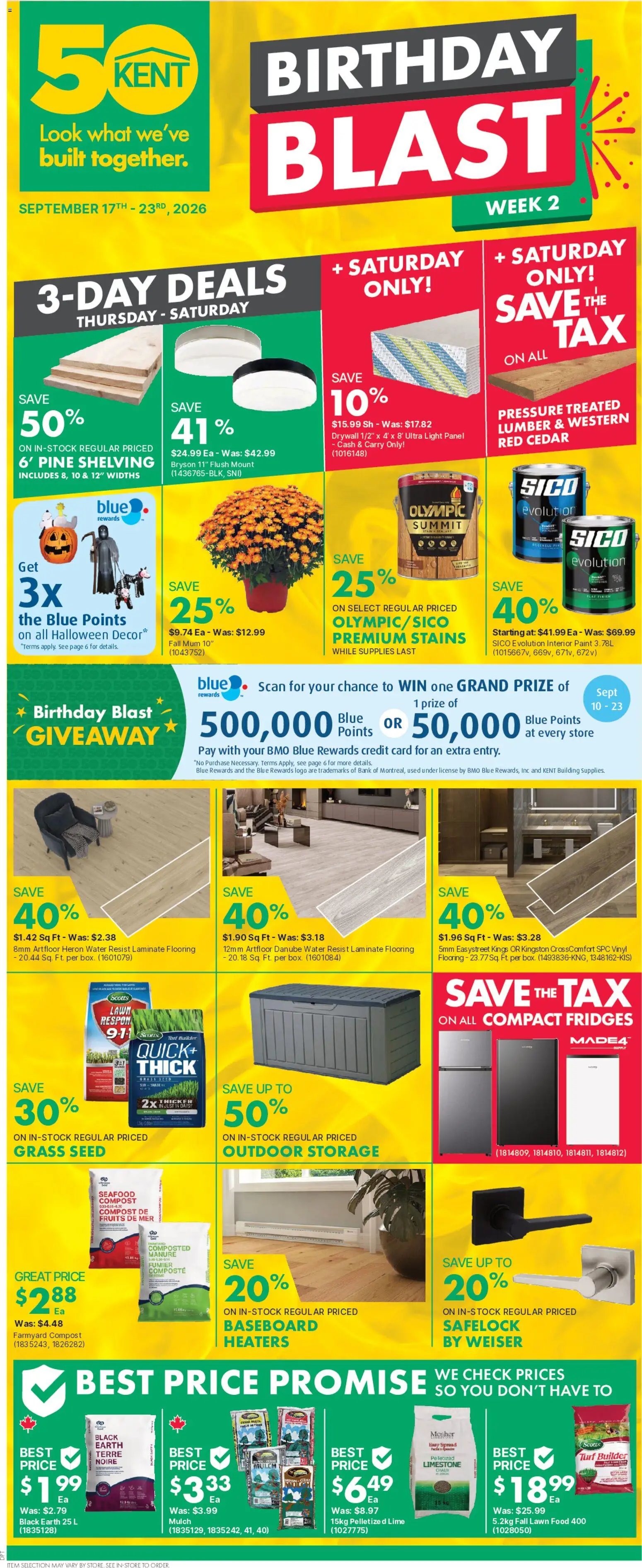Kent weekly flyer - NB