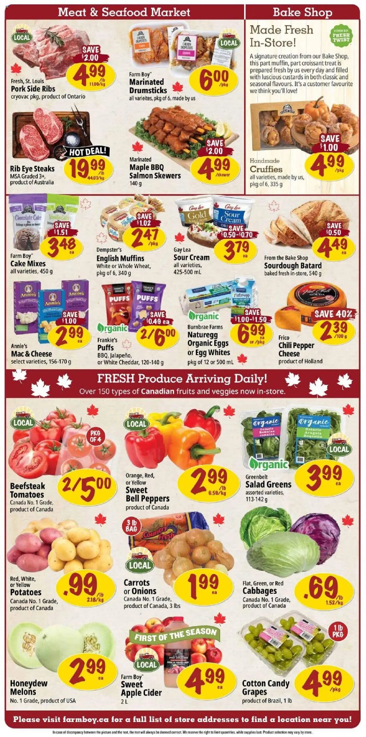 Farm Boy weekly flyer / circulaire