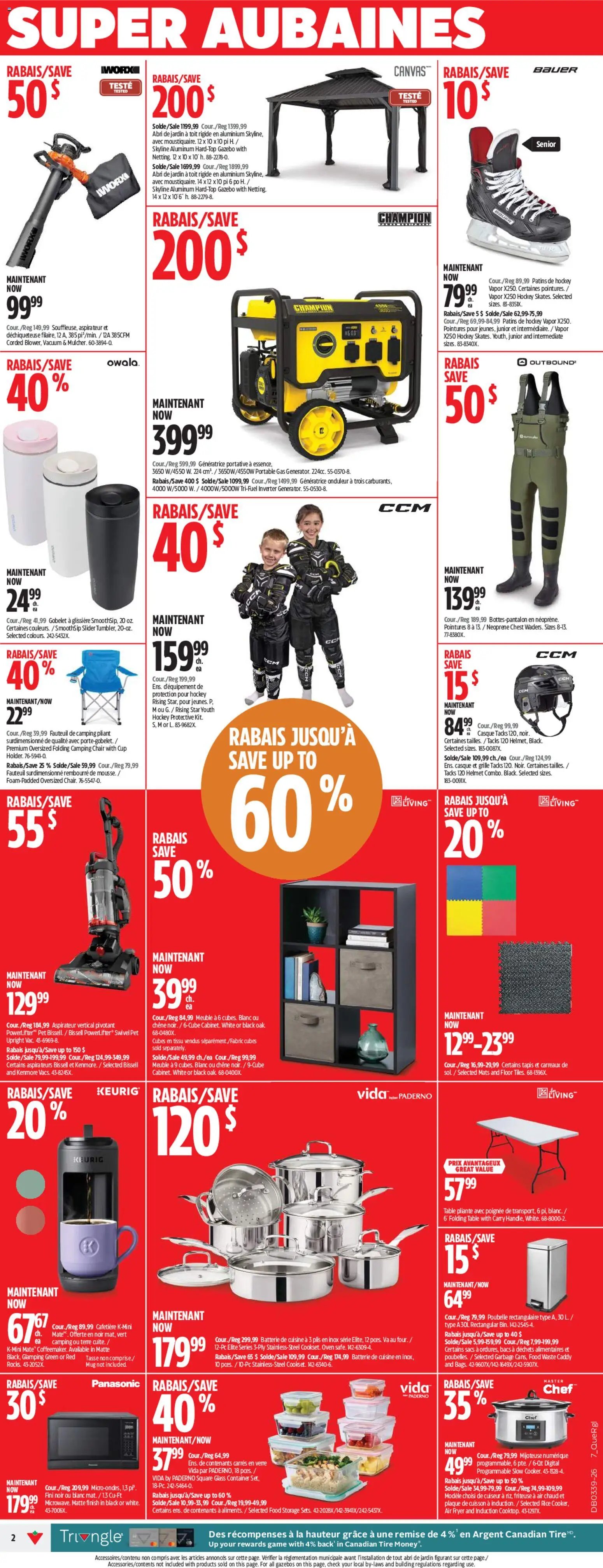 Canadian Tire circulaire - Super solde