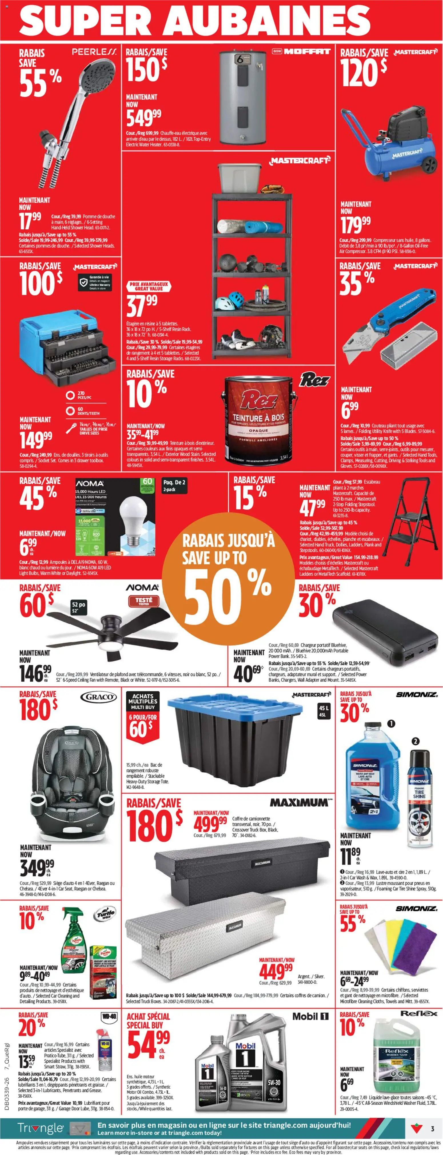 Canadian Tire circulaire - Super solde
