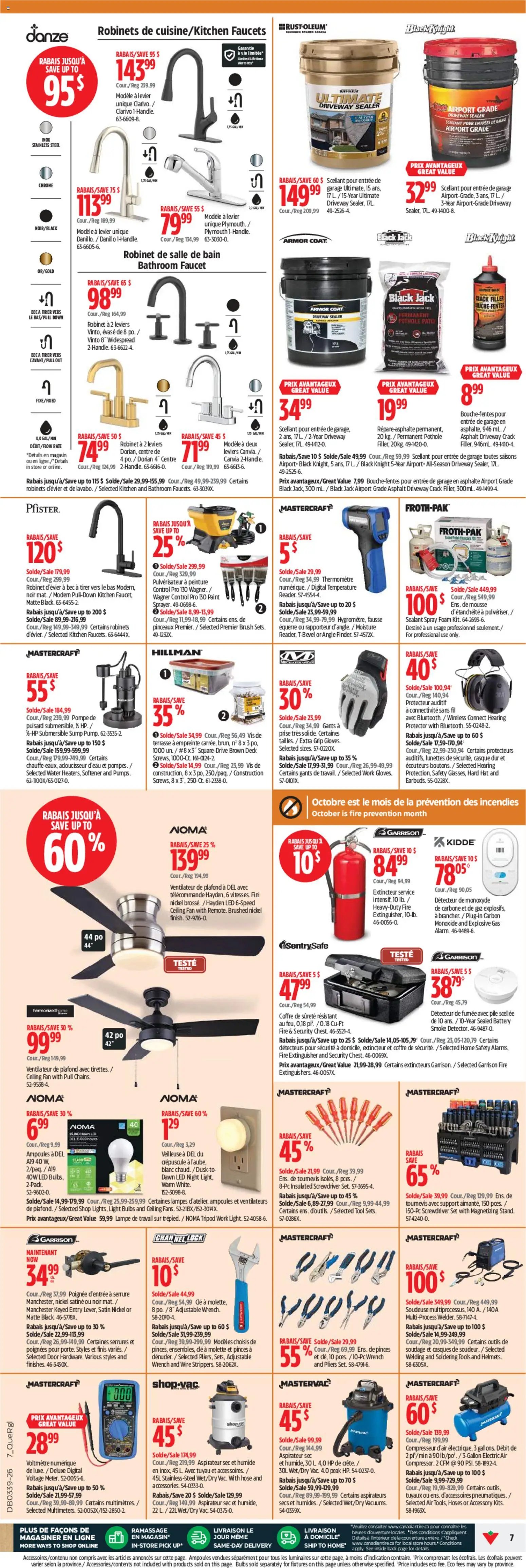 Canadian Tire circulaire - Super solde