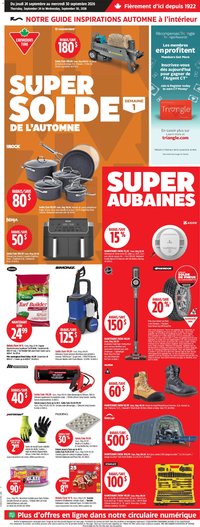 Canadian Tire circulaire - Super solde