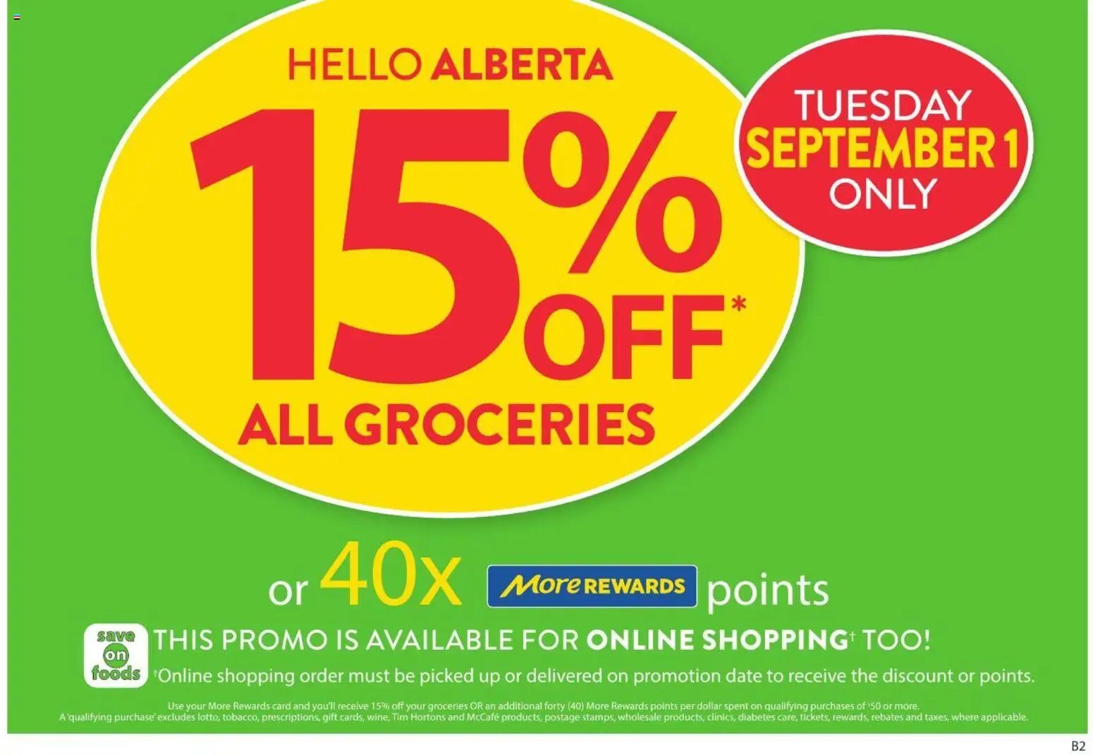 Save on foods weekly flyer / circulaire