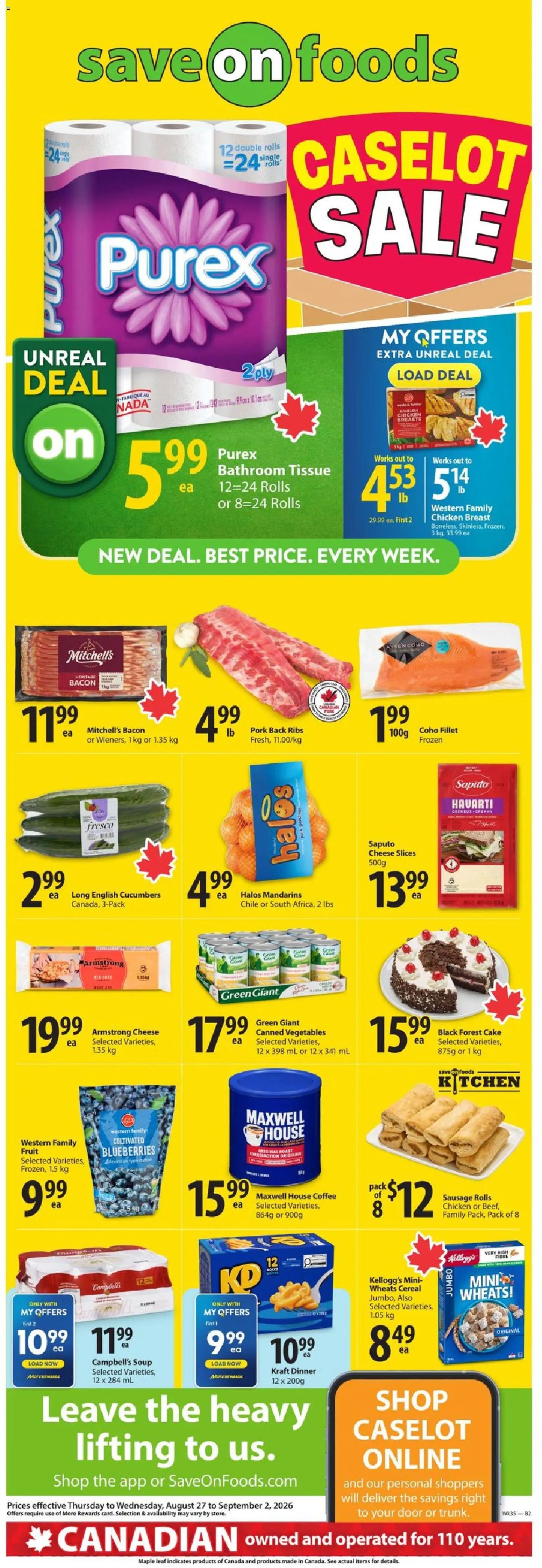 Save on foods weekly flyer / circulaire