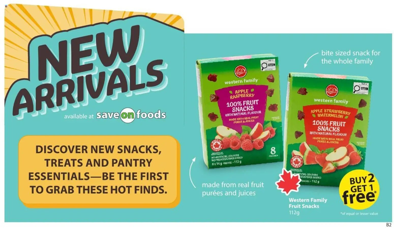 Save on foods weekly flyer / circulaire