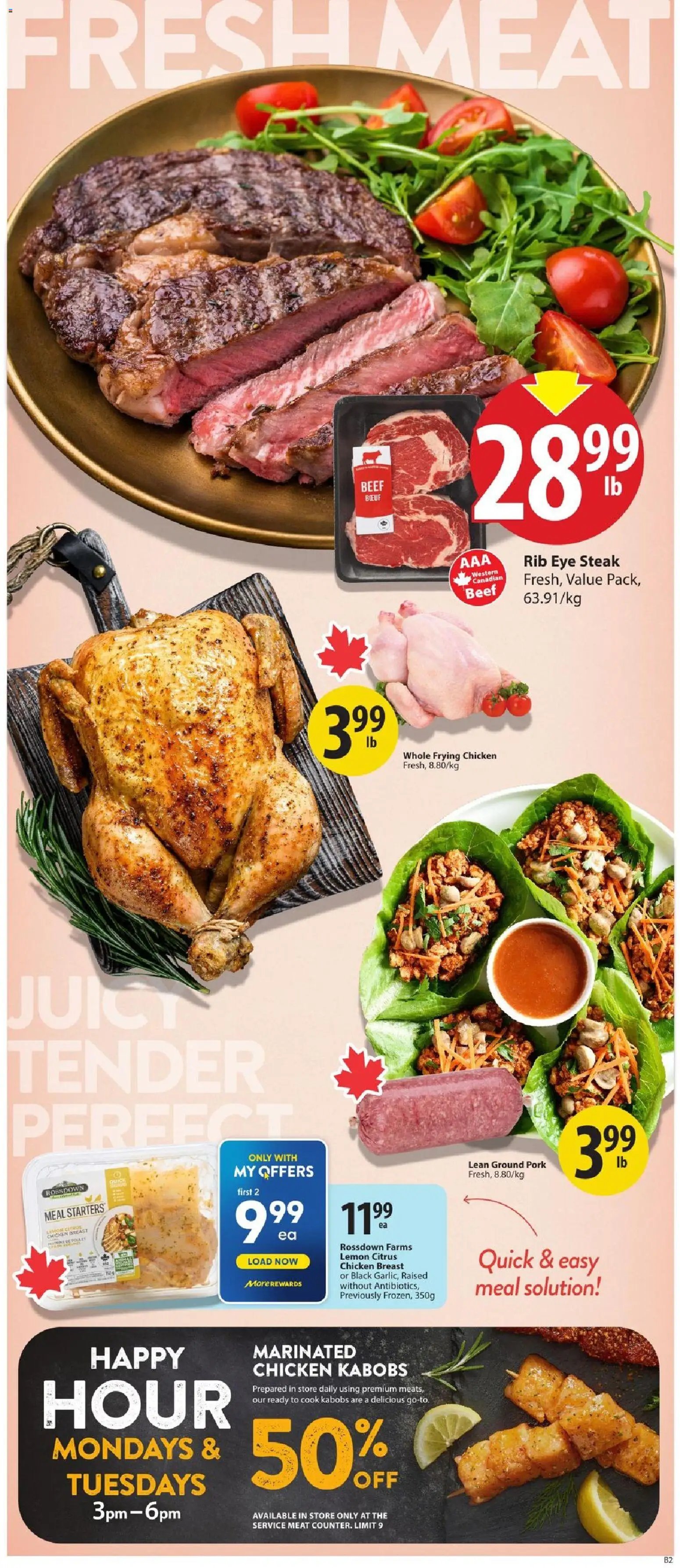 Save on foods weekly flyer / circulaire