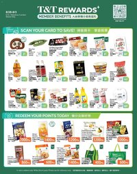 T&T Supermarket - T&T Rewards Member Benefit In-store flyer
