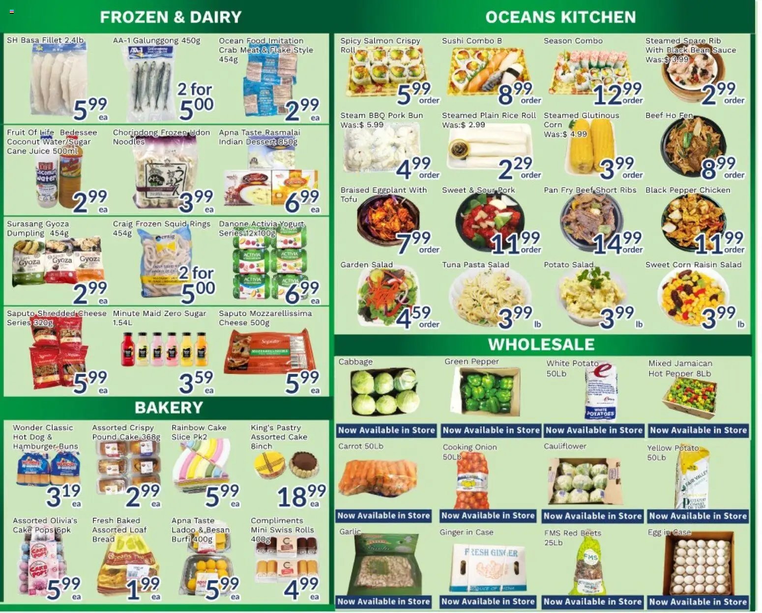 Oceans weekly flyer / circulaire