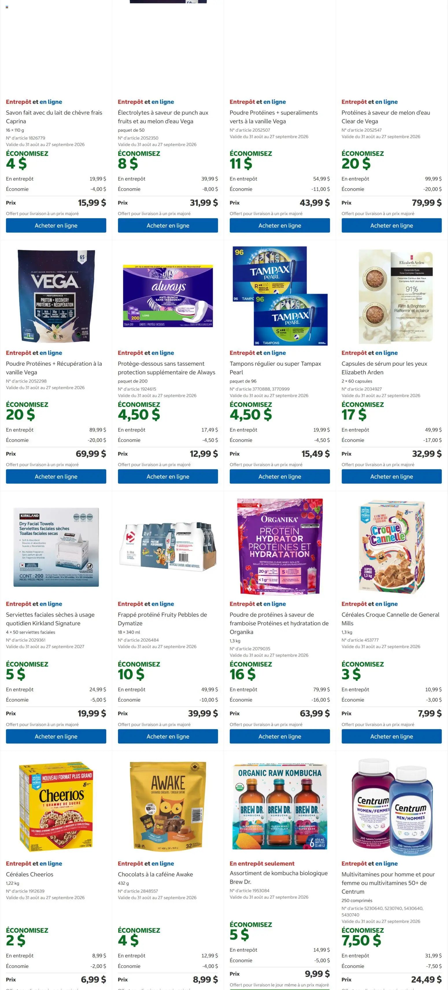 Costco circulaire