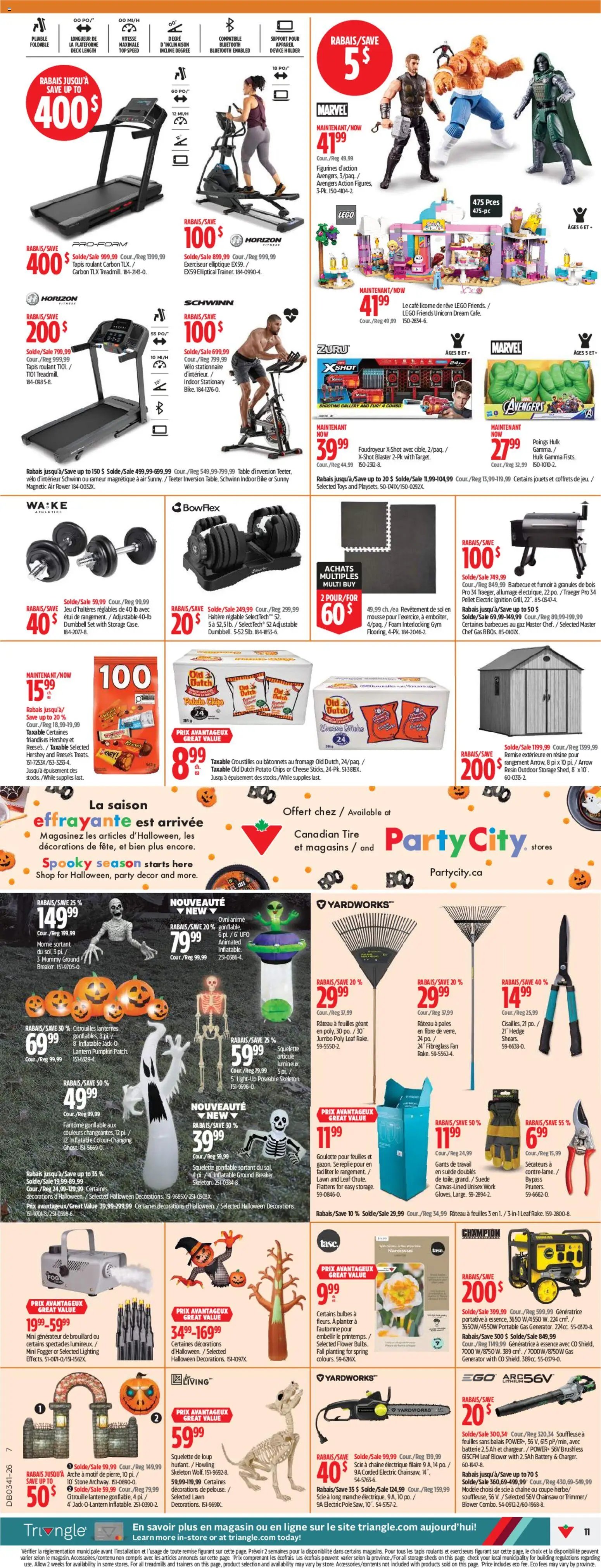 Canadian Tire circulaire