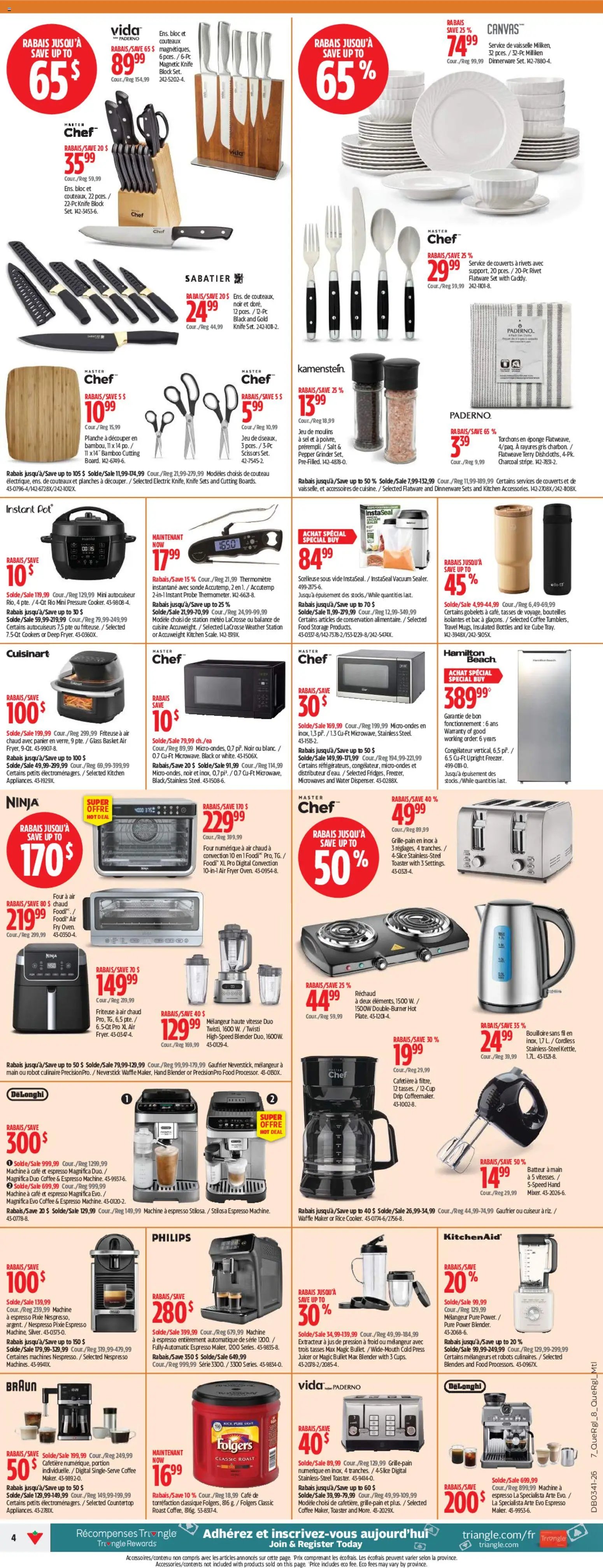 Canadian Tire circulaire
