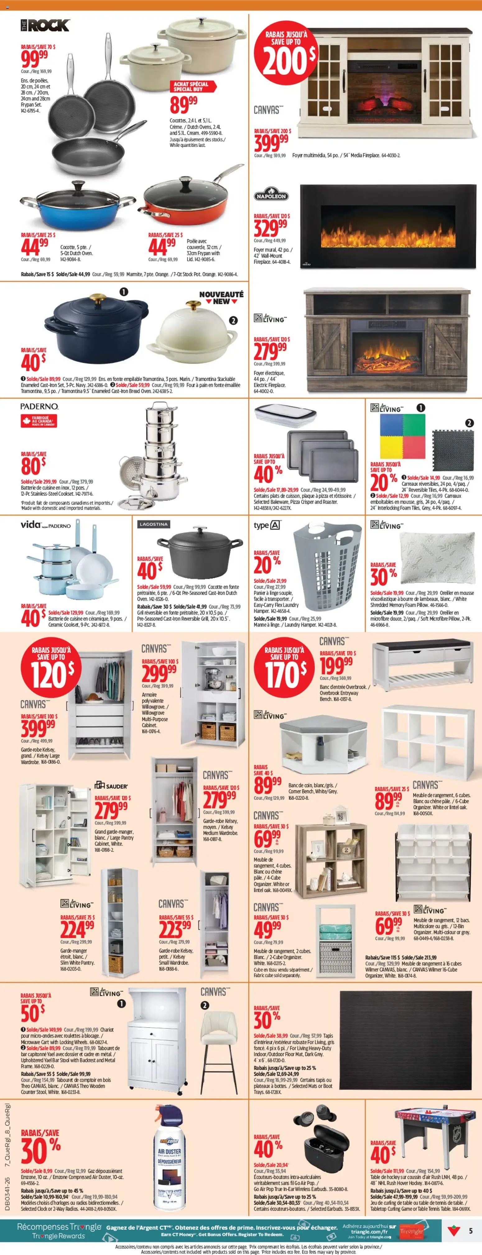 Canadian Tire circulaire